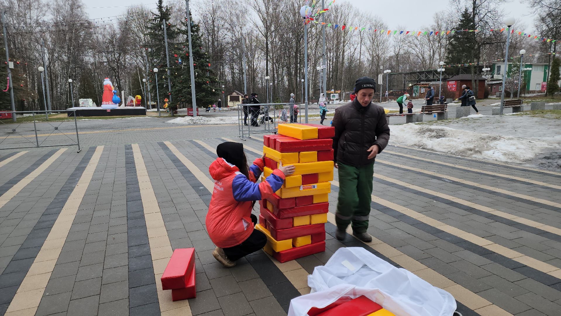 кашира, парк, дженга, досуг, игра, вертикалки,