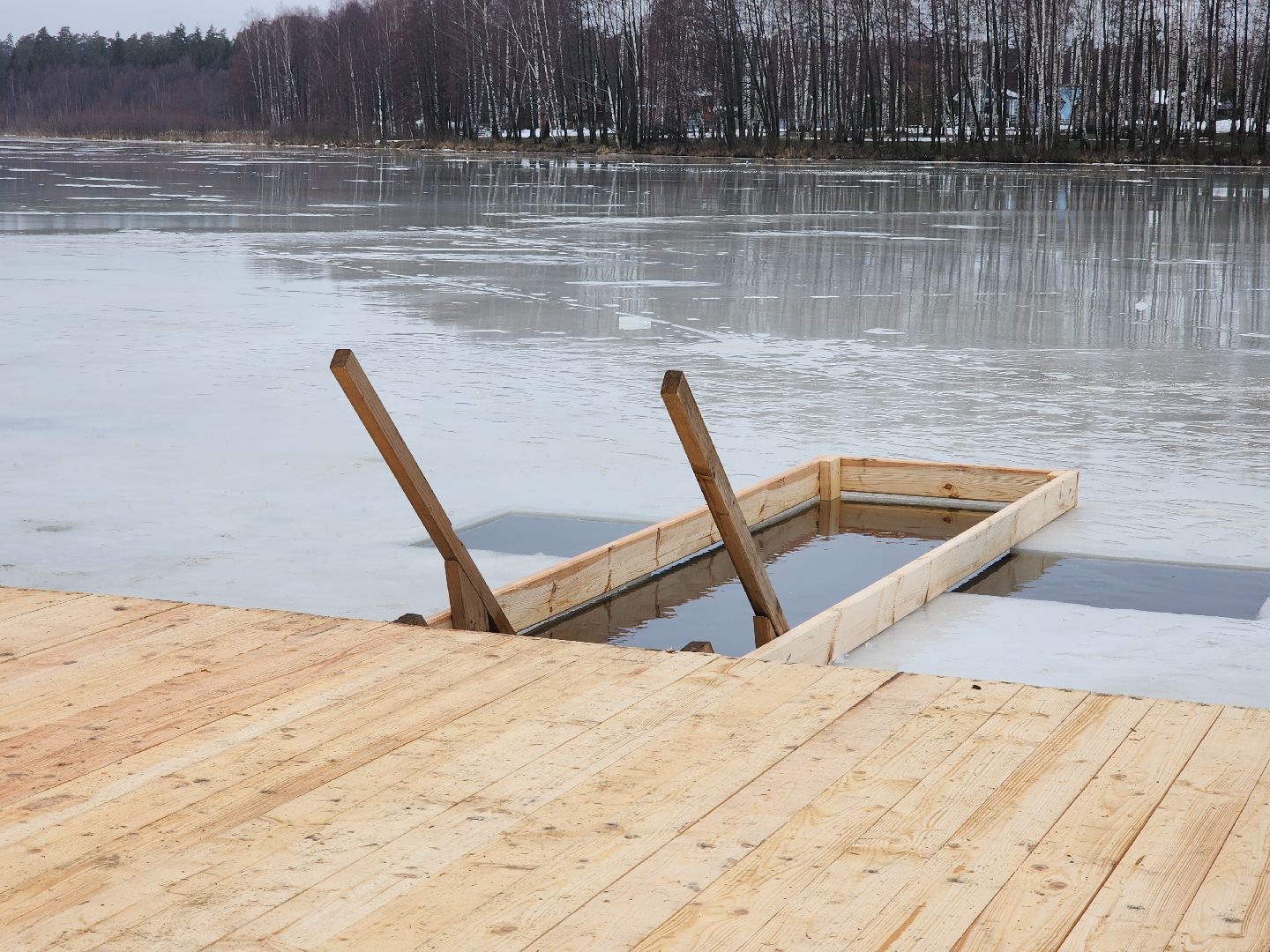 Черноголовка, Крещение, Прорубь, вертикалки,