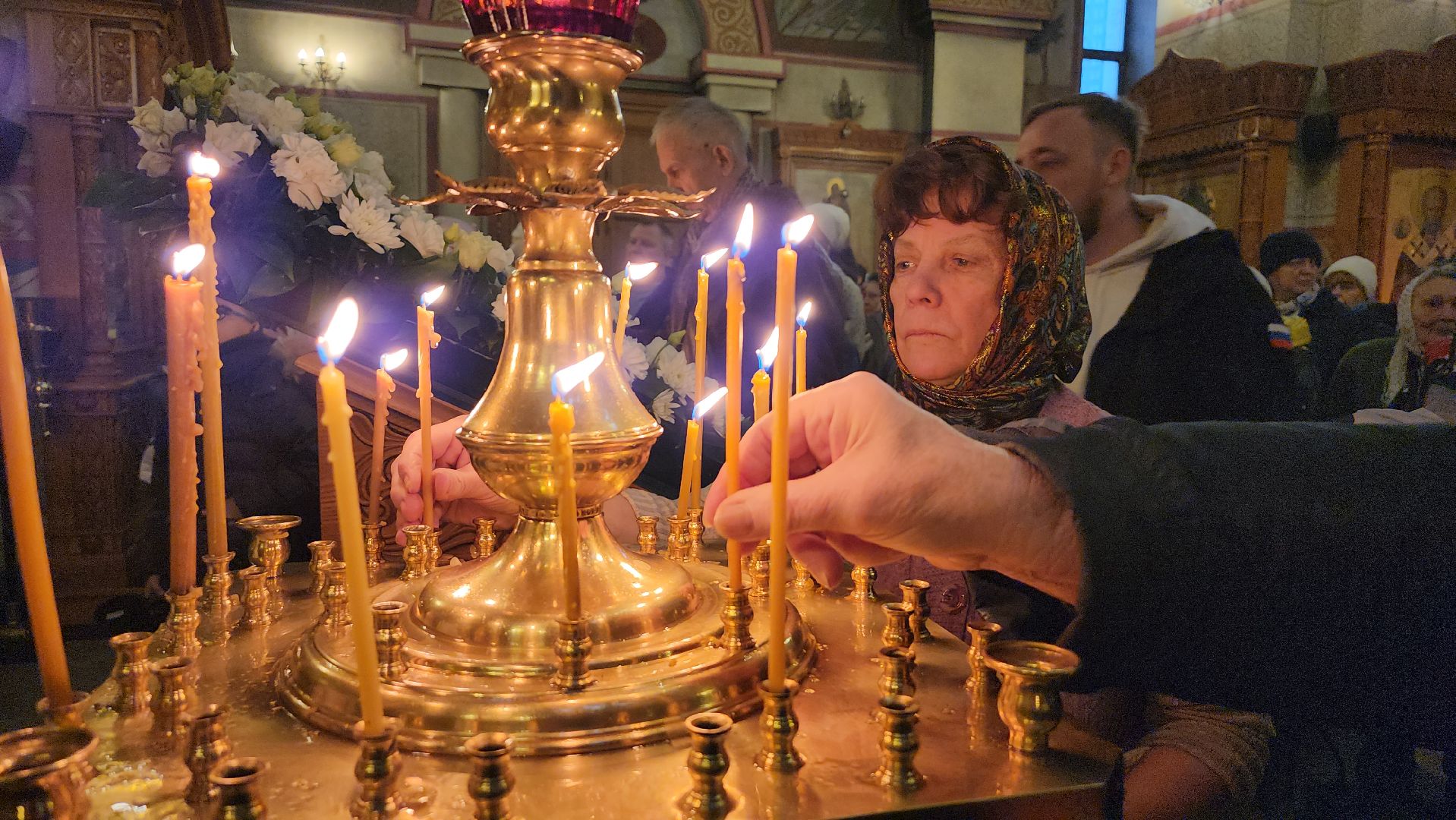 Люберцы, преображенский собор, крещение, верующие,