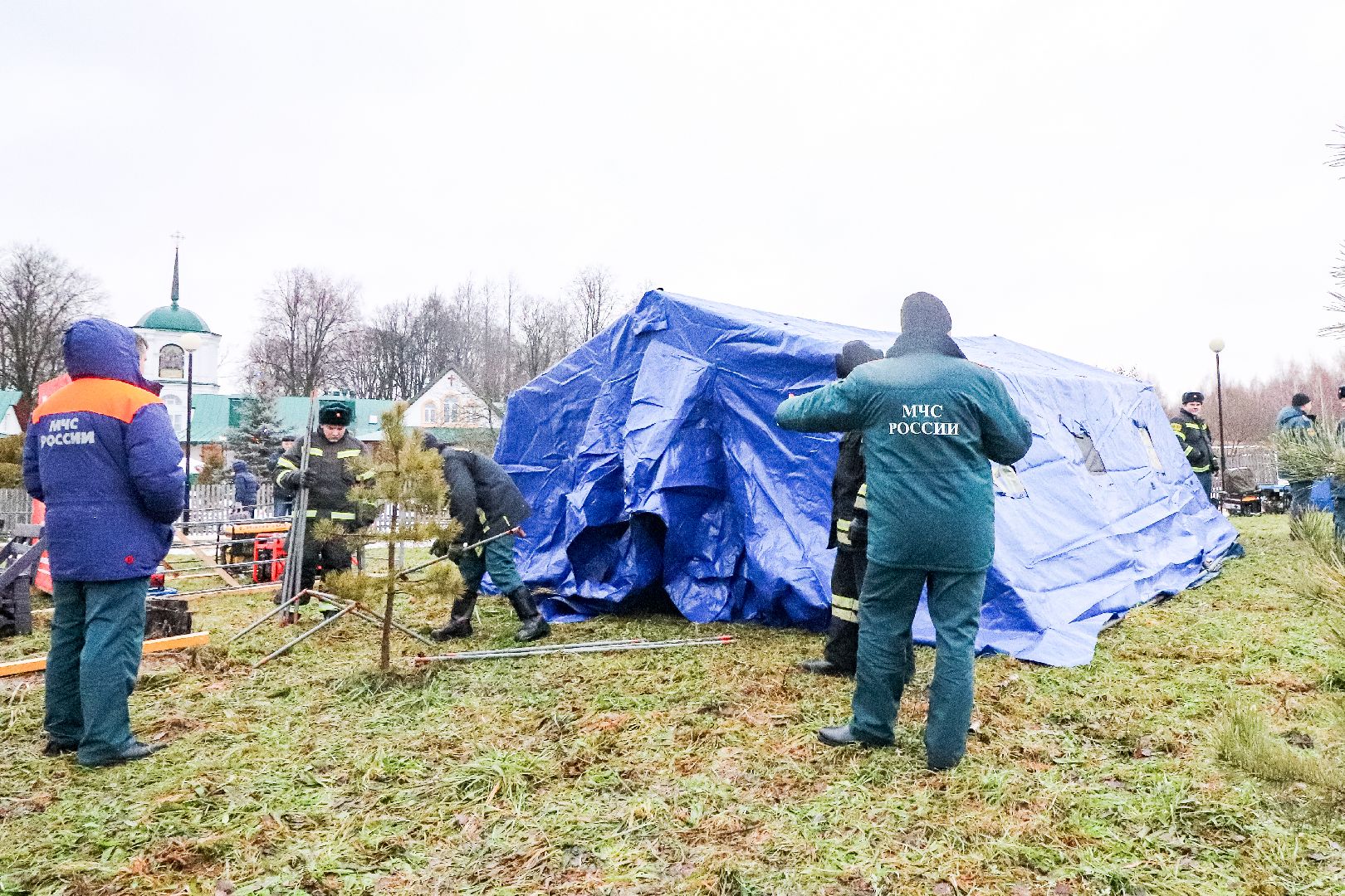 Клин, общество, крещенские купания, купели, вертикалки,