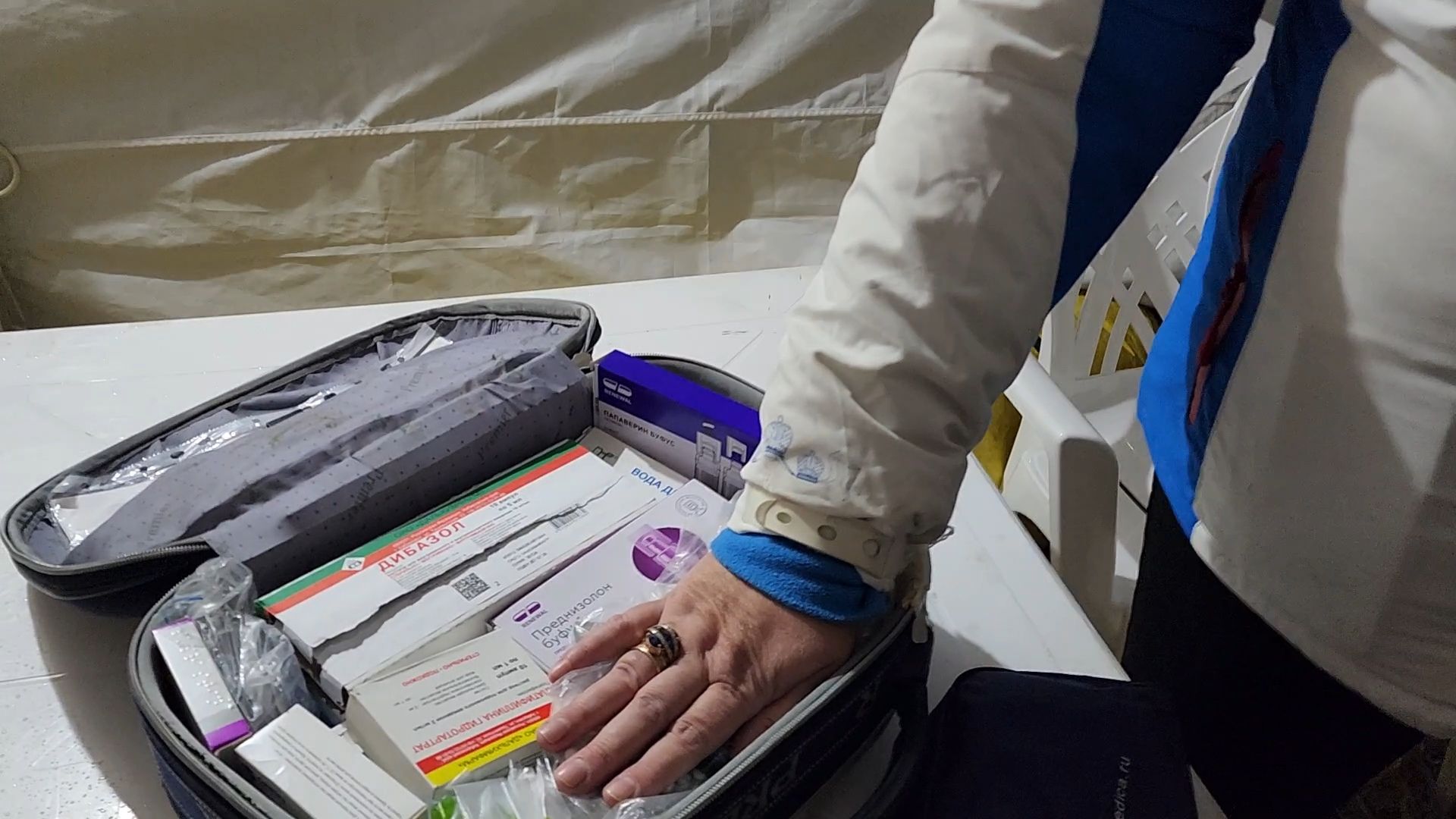 Бронницы, крещенские купания, Медик на дежурстве в крещение, Медработник, Фельдшер,