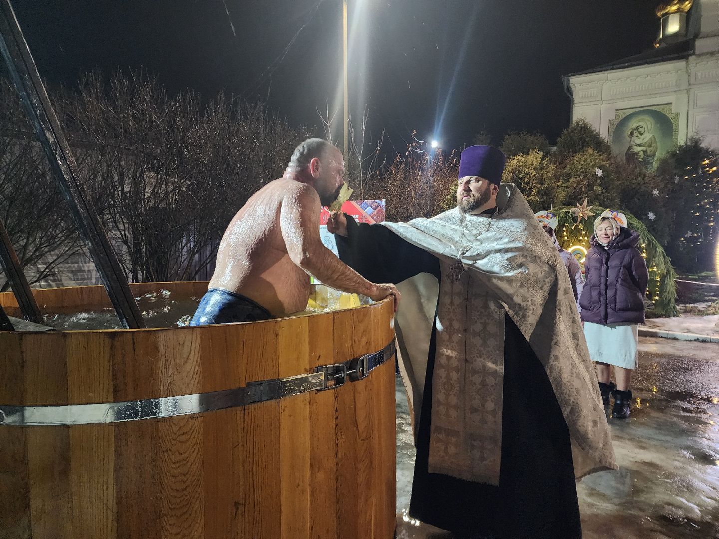 крещенские купания, шатурский округ, шатура,