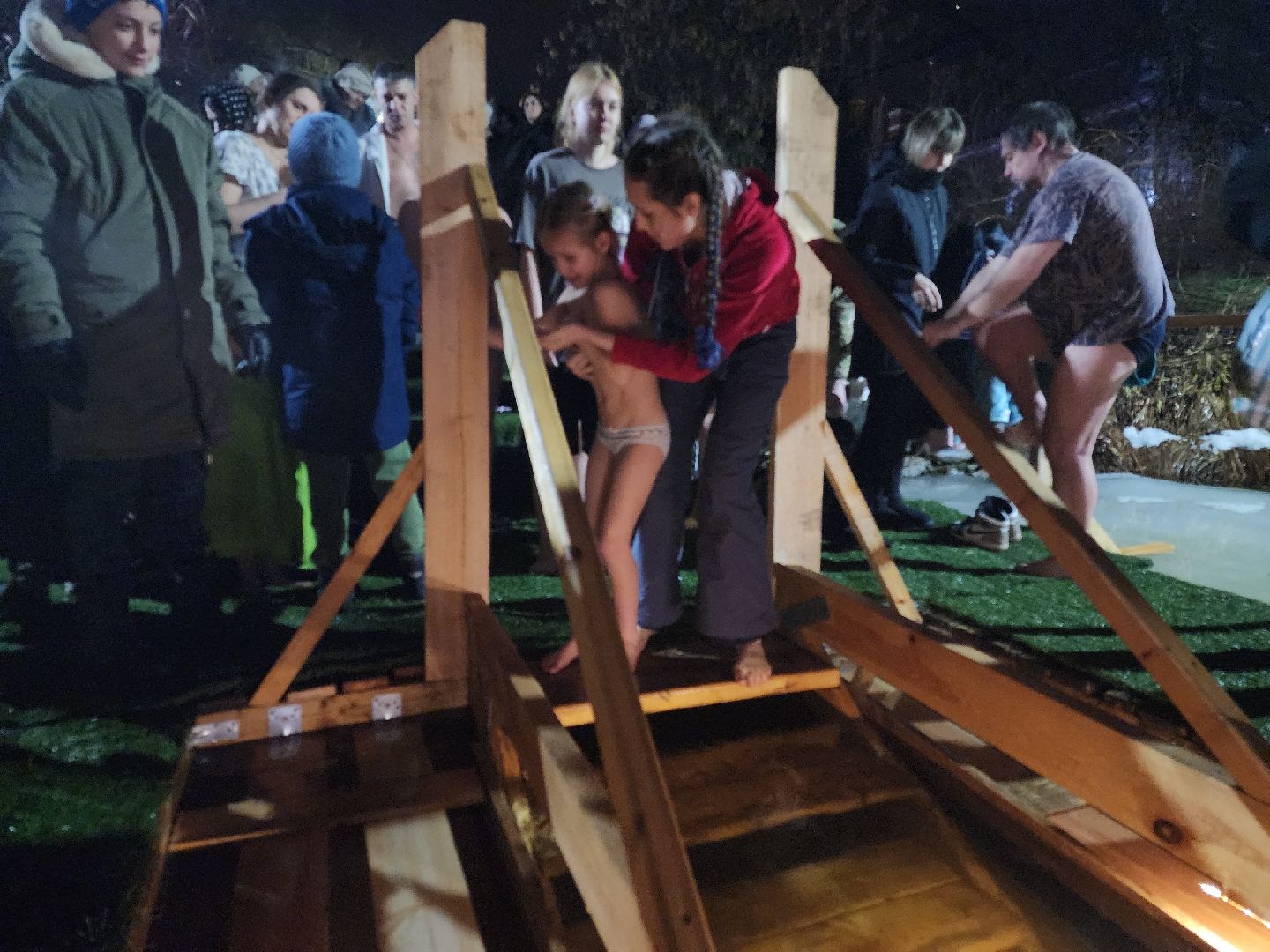 вертикалки, орехово зуево, крещенские купания,