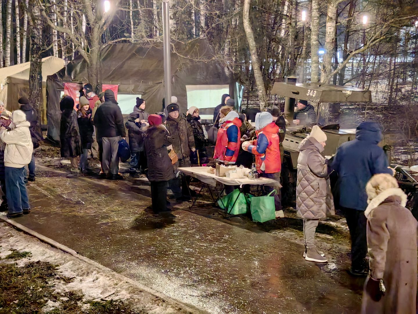 гречка, чай, полевая кухня, крещение,