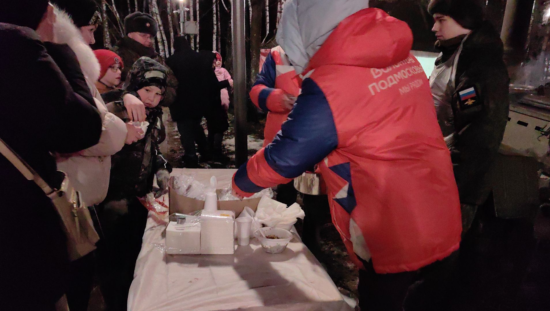 гречка, чай, полевая кухня, крещение,