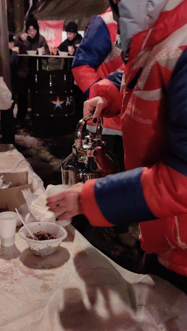 гречка, чай, полевая кухня, крещение,