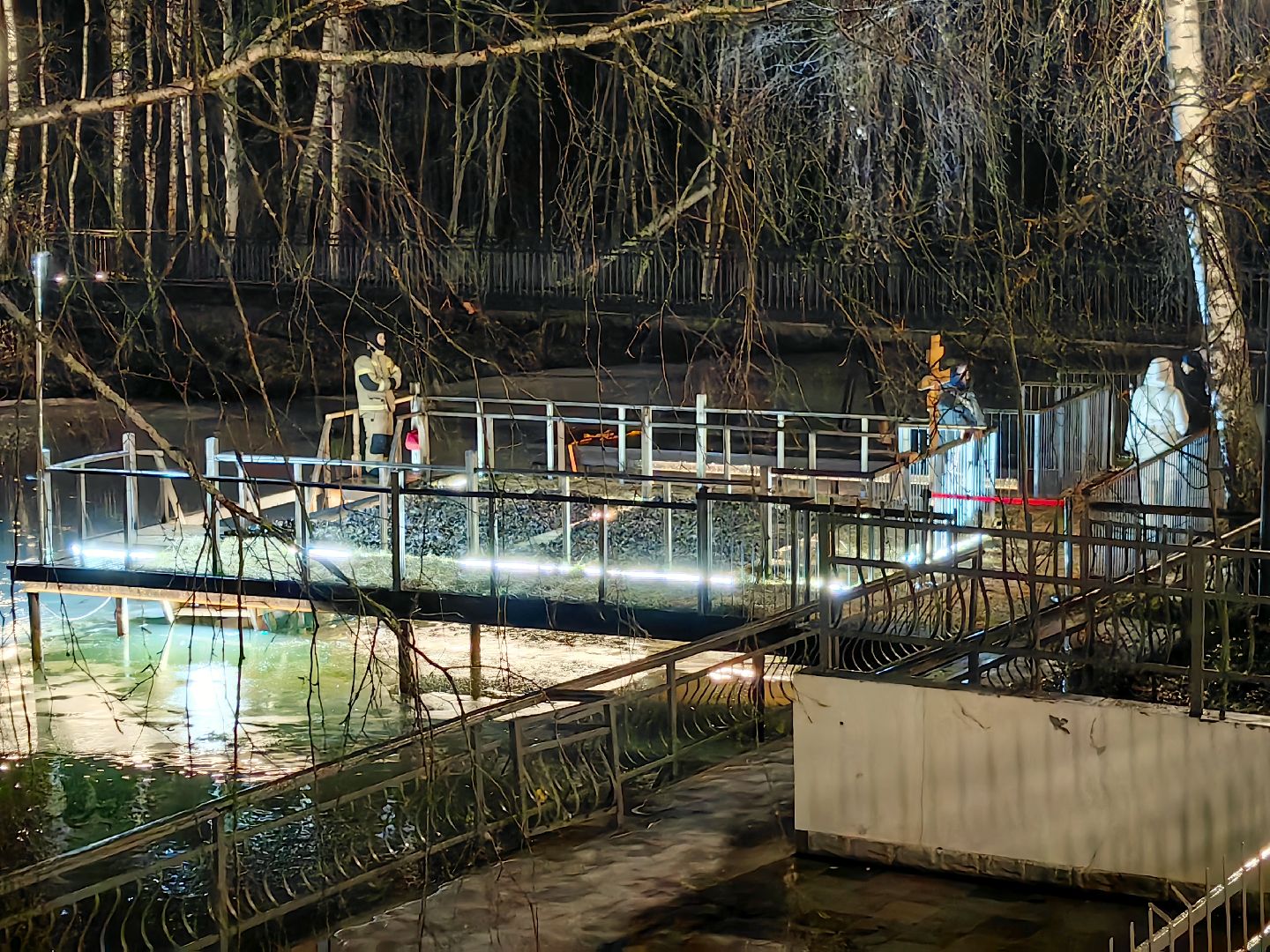 крещение, купания, купель, озеро, храм, космонавт,