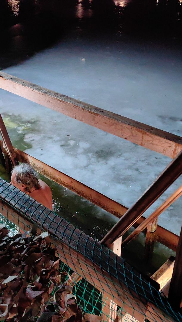 крещение, купания, купель, озеро, храм, космонавт,