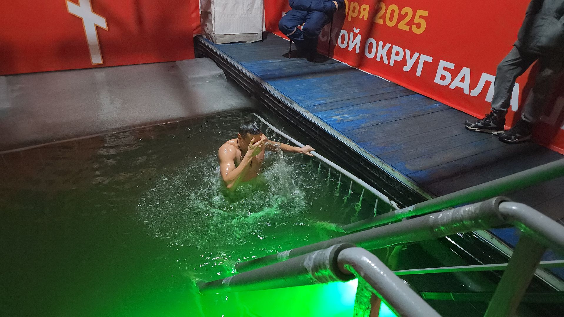 крещение, купание, прорубь, иордань, жители, балашиха,