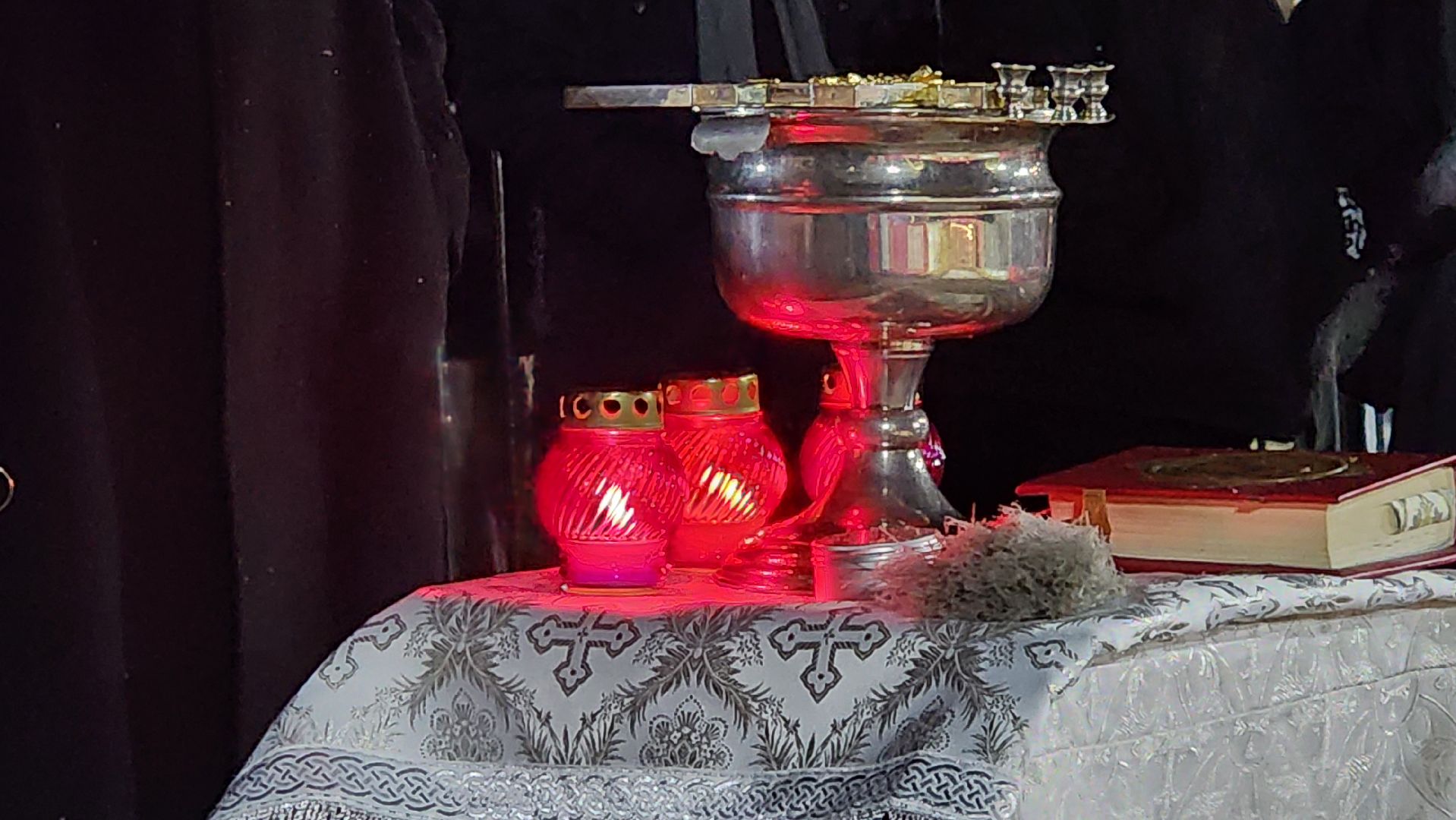 крещенская купель, освящение воды, Лобня,
