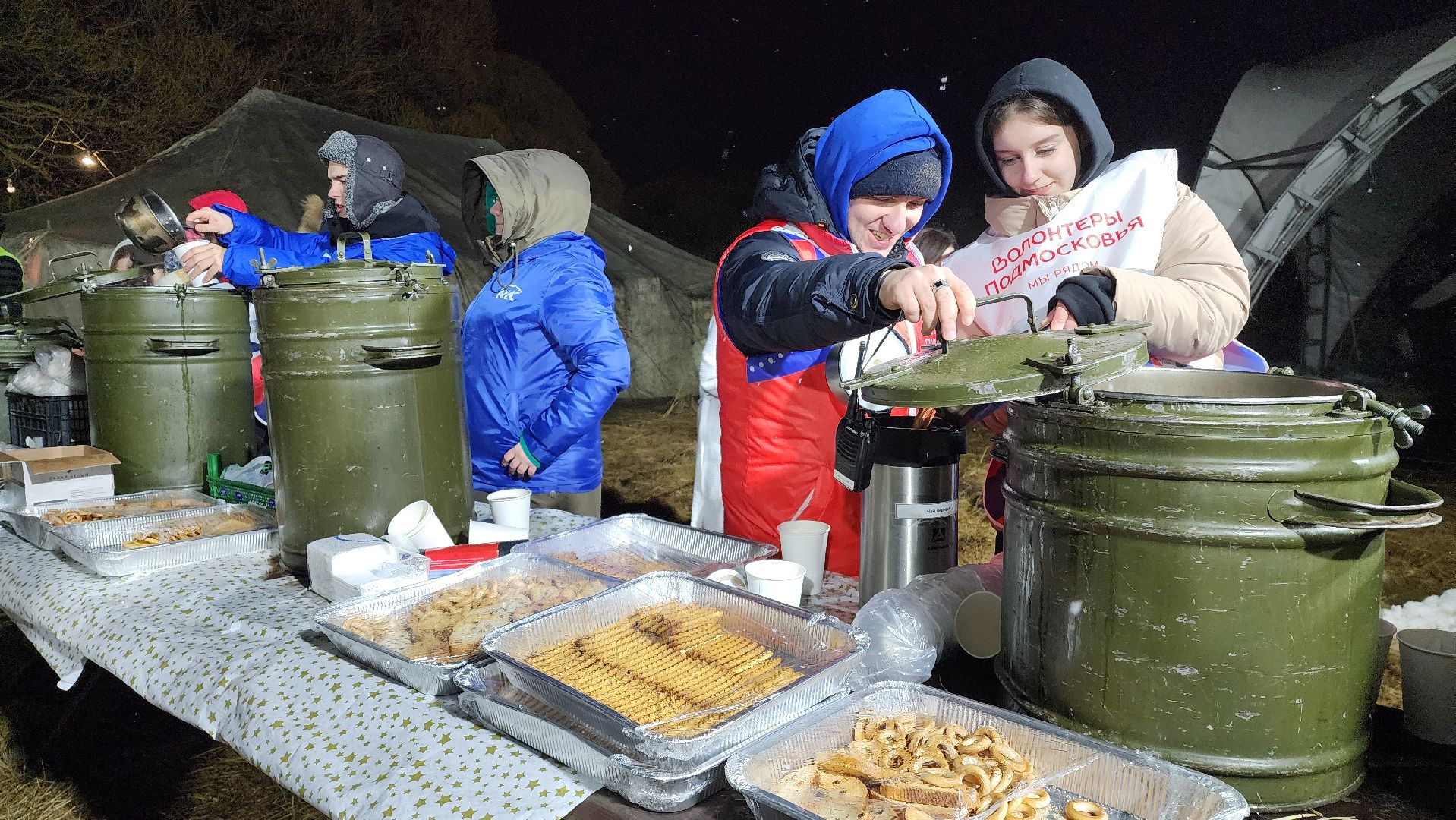 Крещенские купания, Лобня,