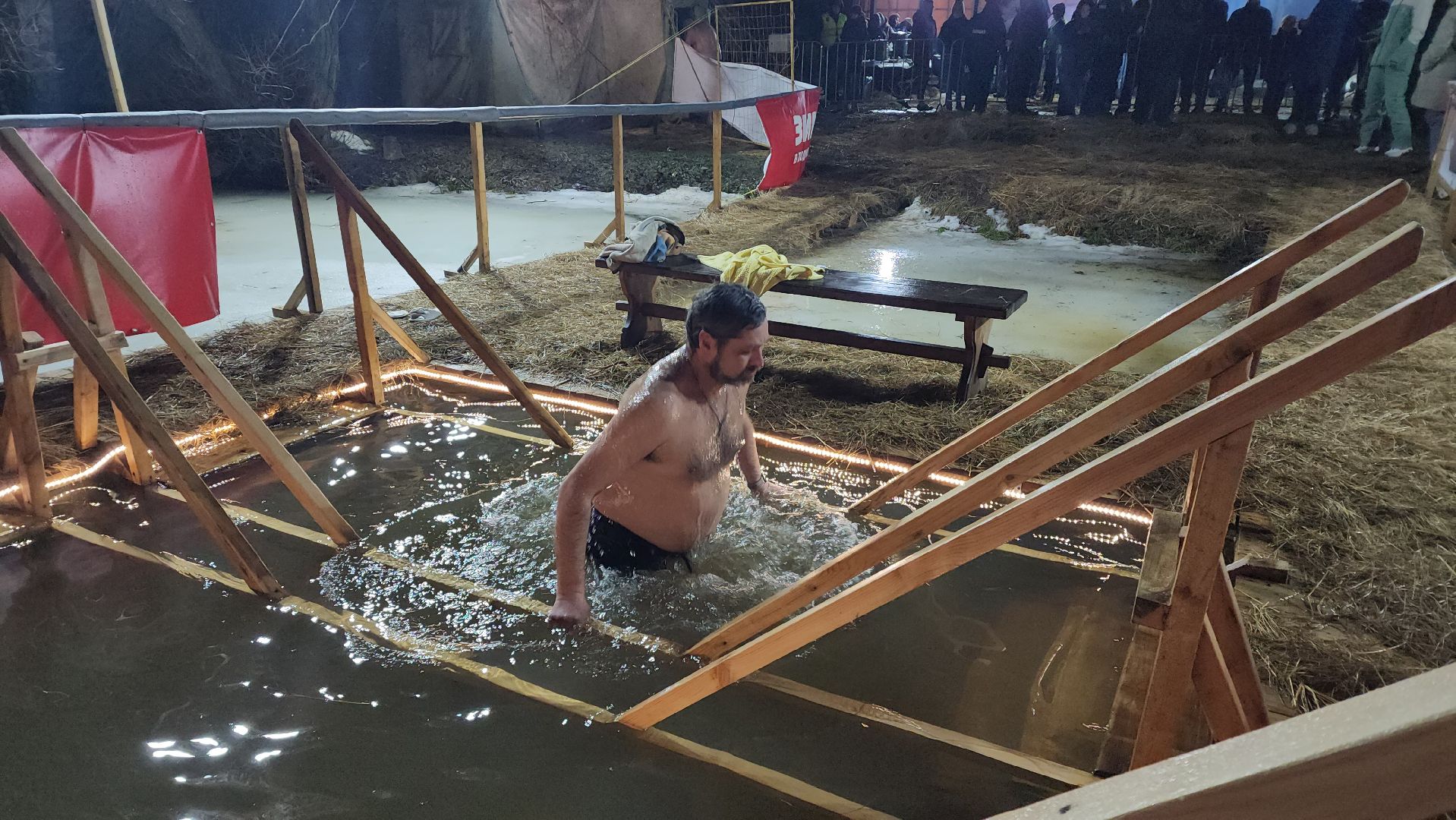 Крещенские купания, Лобня,