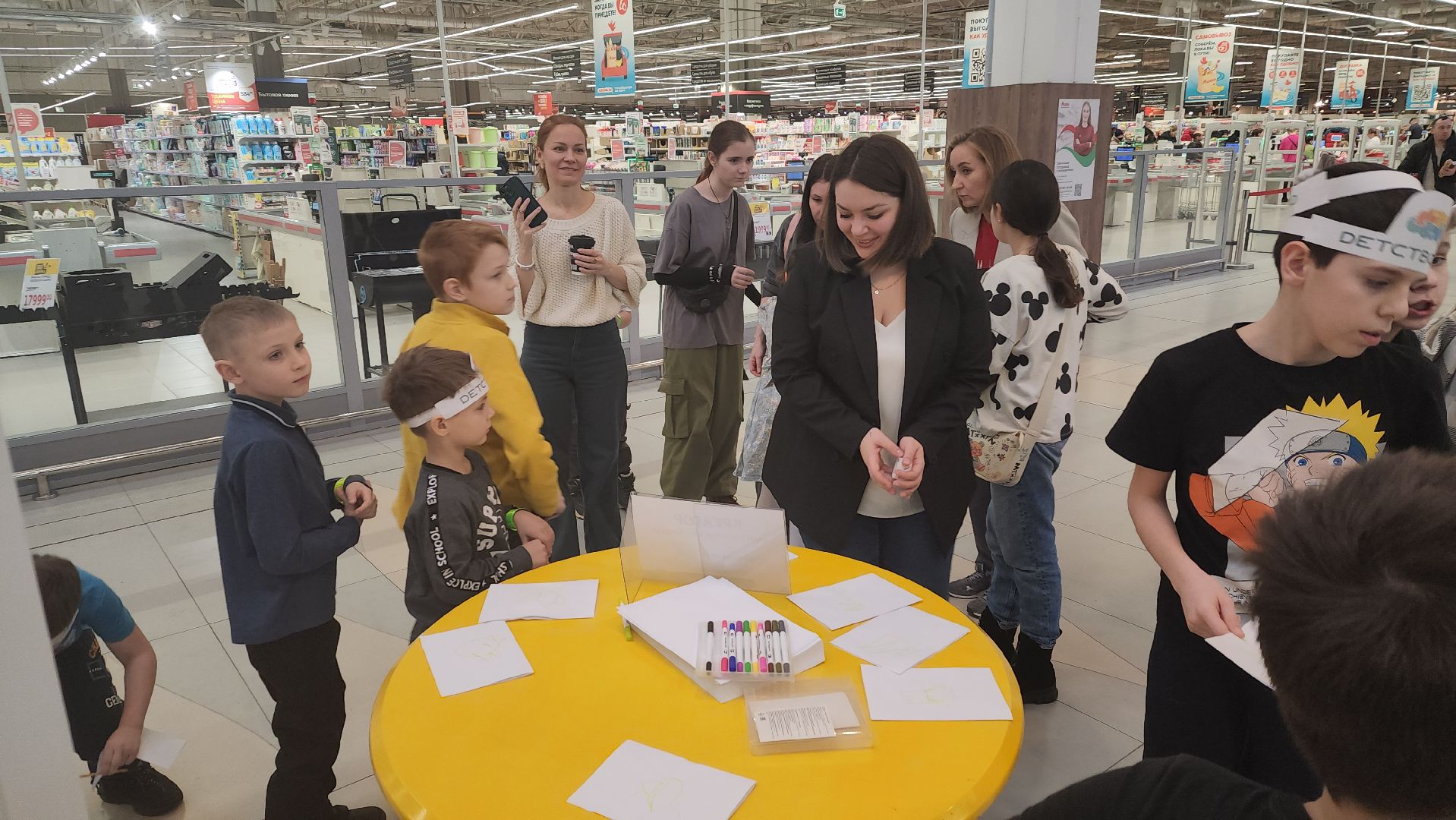 пушкино, квест, профессия мечты, профориентация для школьников, трц, нежный бизнес, предприниматели, дети,