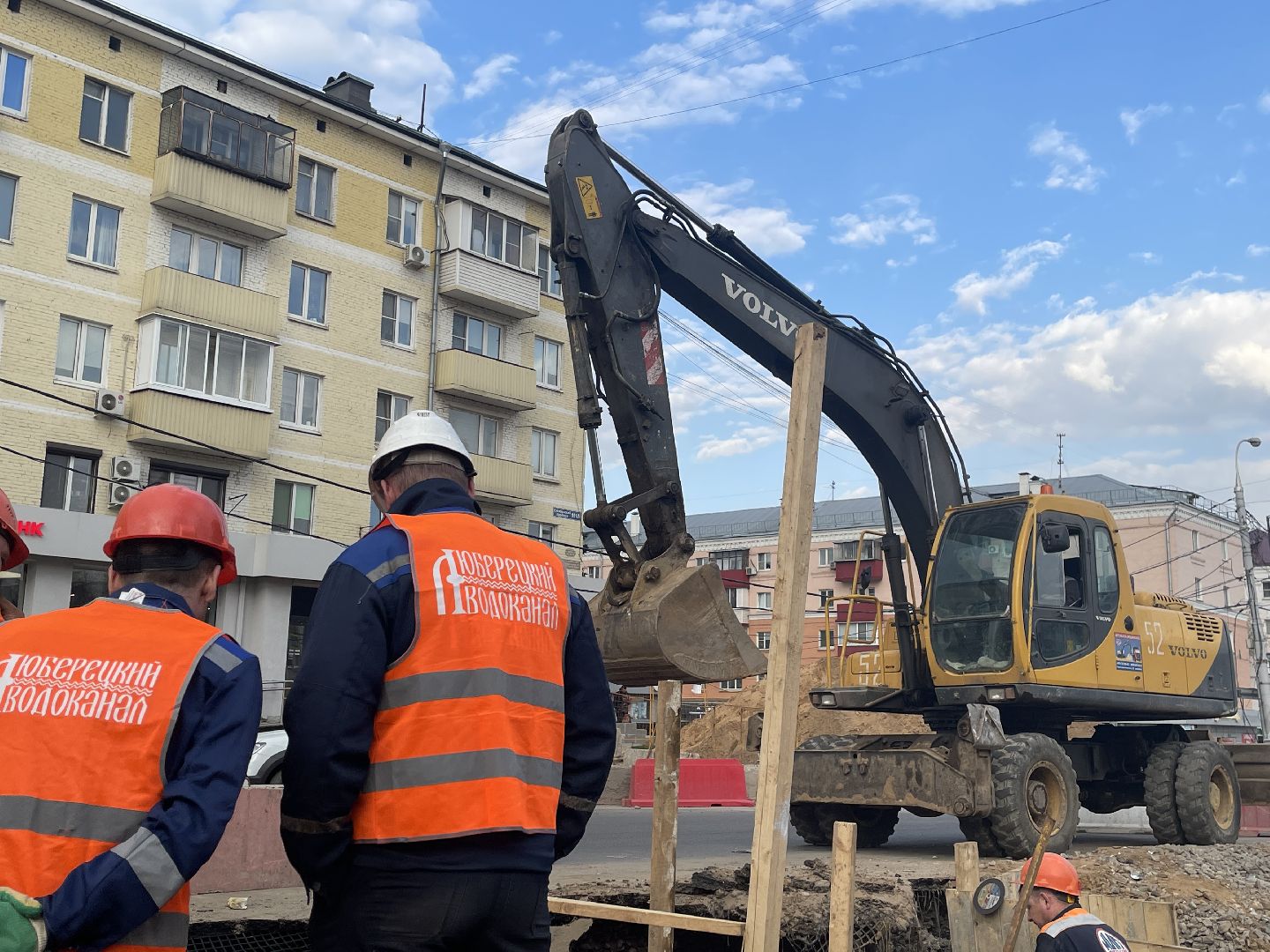 Благоустройство, авария, Люберцы