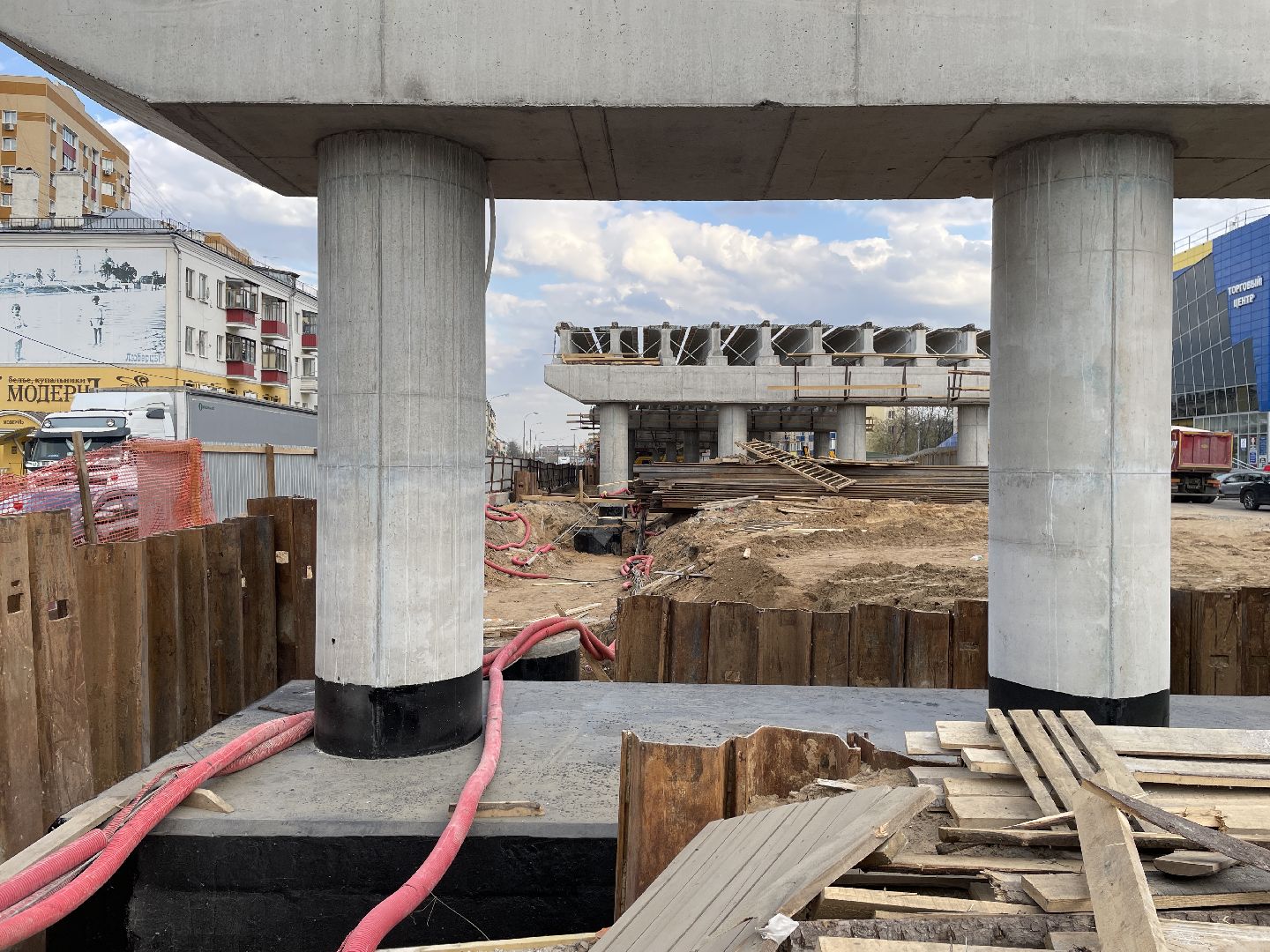 Благоустройство, авария, Люберцы