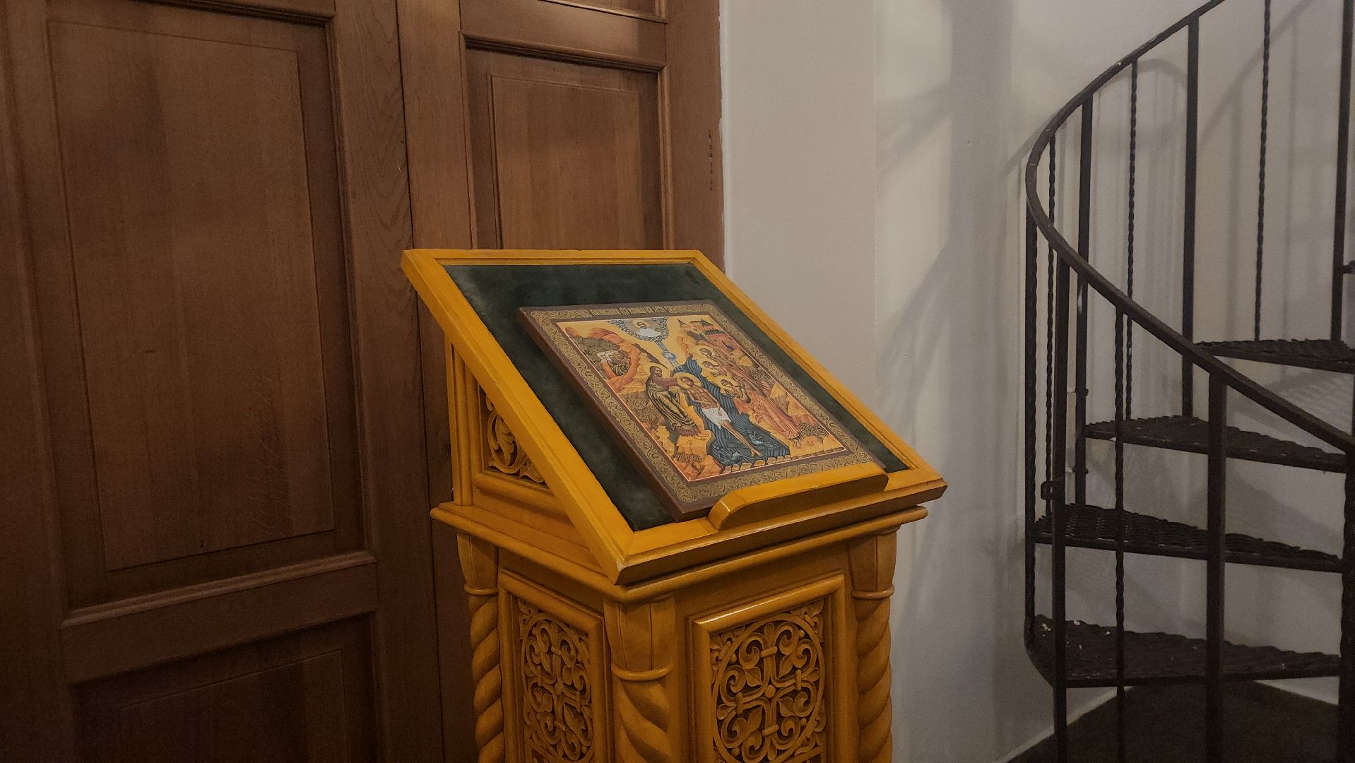 Павловский Посад, Религия, Крецение, Храм, вертикалки,