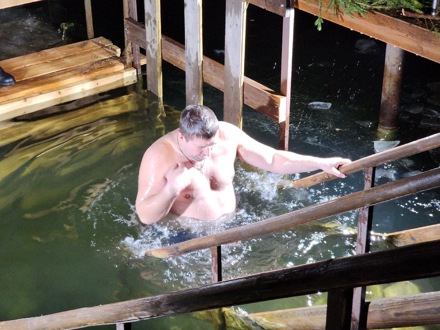 серпухов, подмосковье, крещение, парк Жемчужина, вертикалки,