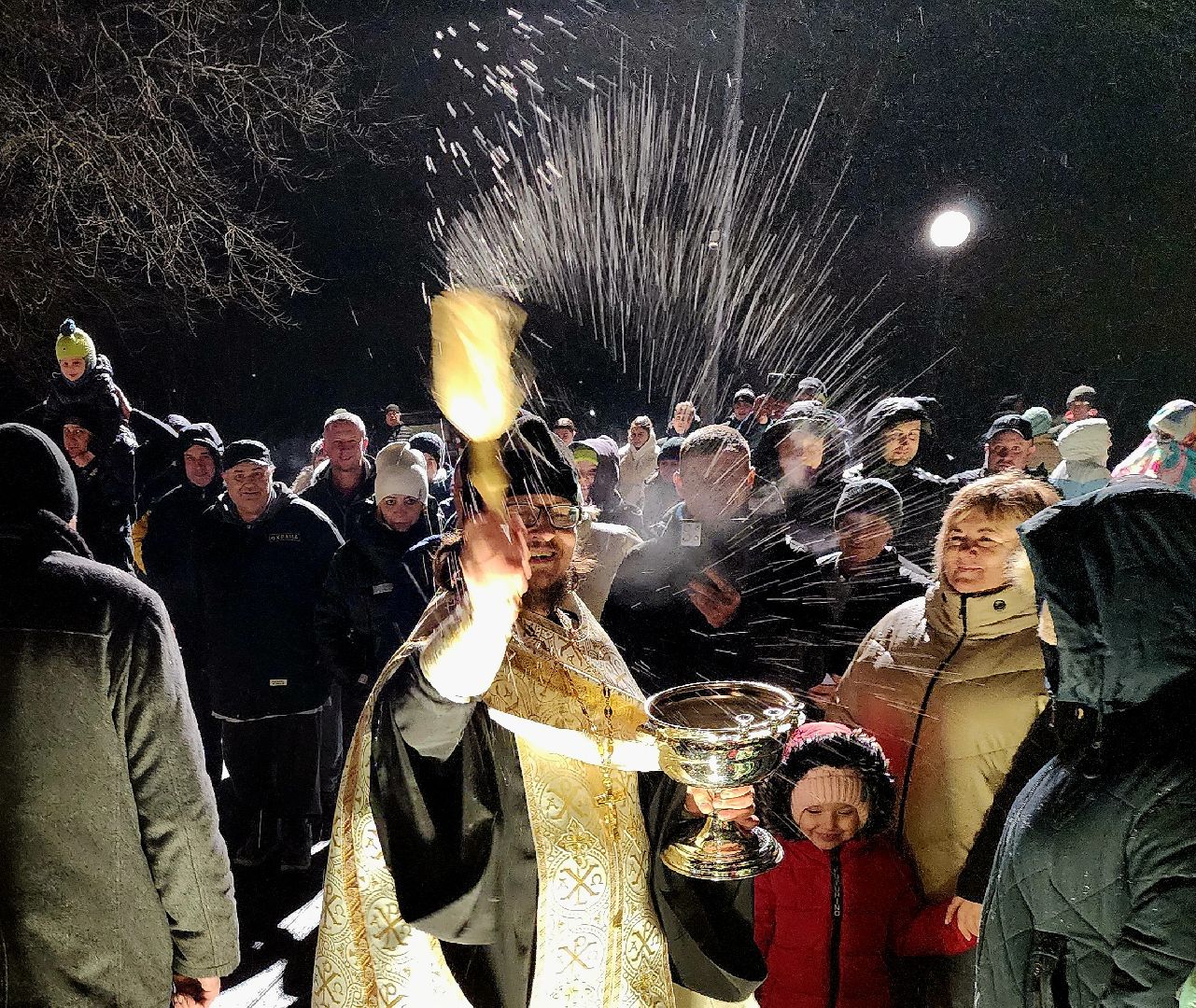 серпухов, подмосковье, крещение, парк Жемчужина, вертикалки,