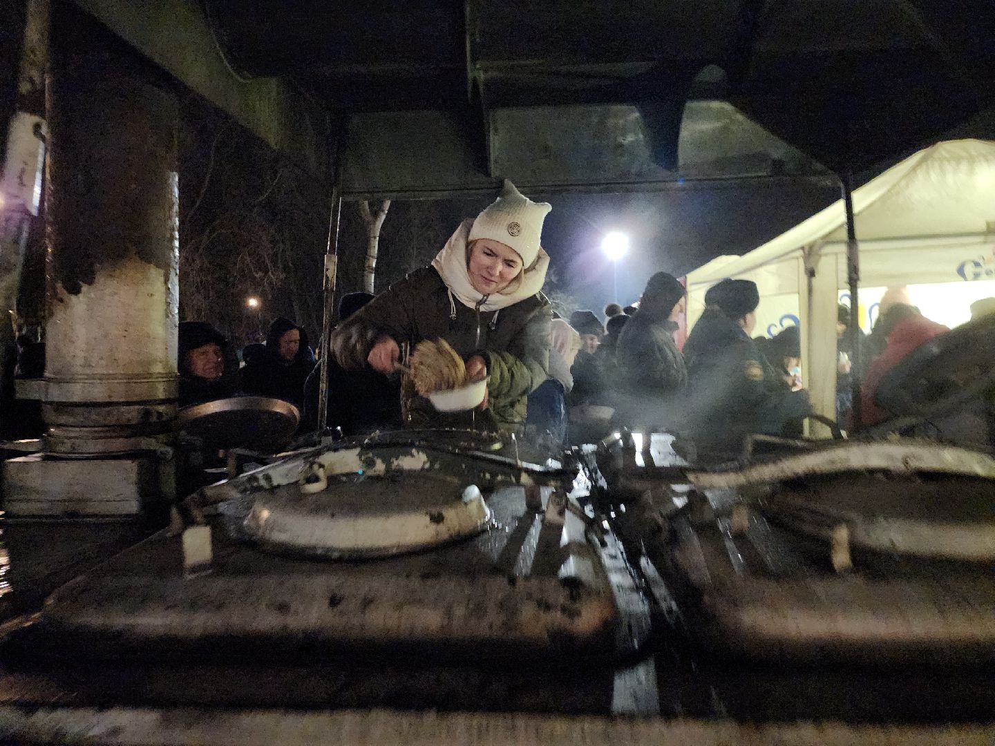 серпухов, подмосковье, крещение, парк Жемчужина, вертикалки,