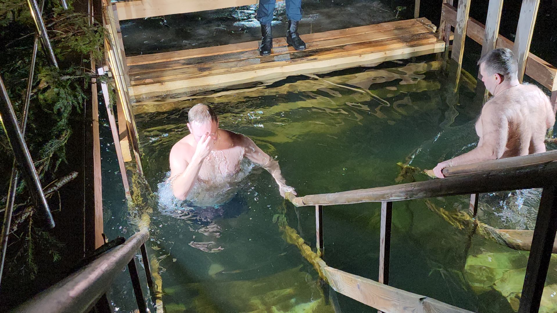 серпухов, подмосковье, крещение, парк Жемчужина, вертикалки,