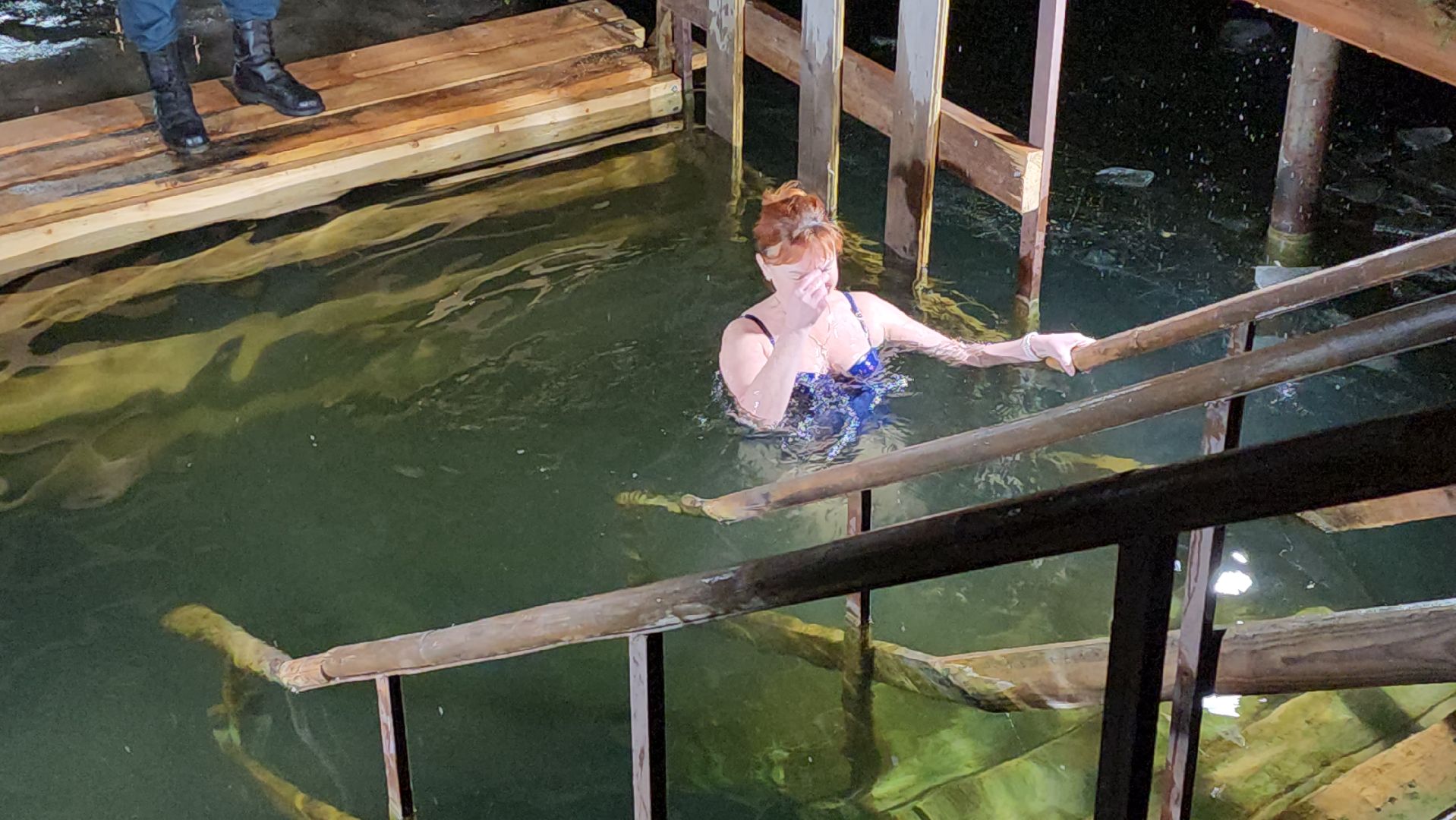 серпухов, подмосковье, крещение, парк Жемчужина, вертикалки,