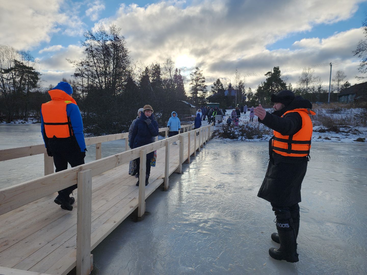 Черноголовка, Крещение, Крещенские купания,