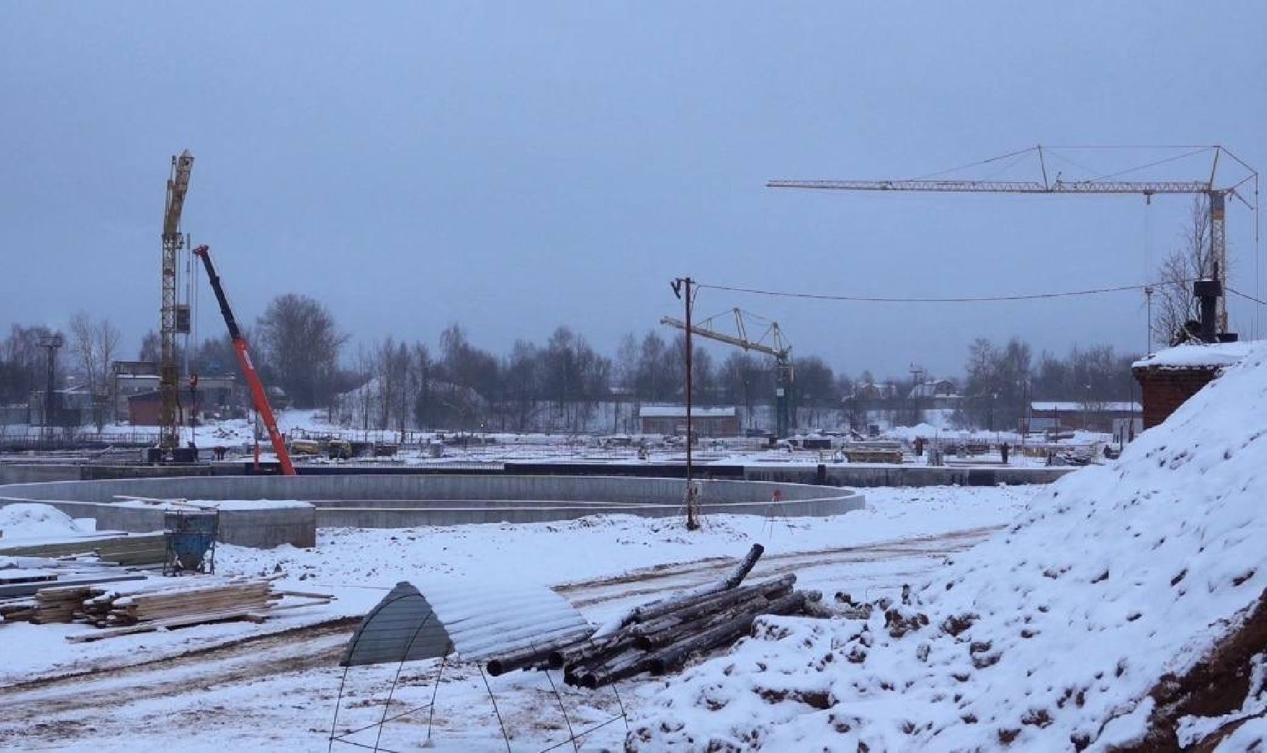 ЖКХ, Строительство, Сергиев Посад, Очистные сооружения, Сергиево-Посадский городской округ,