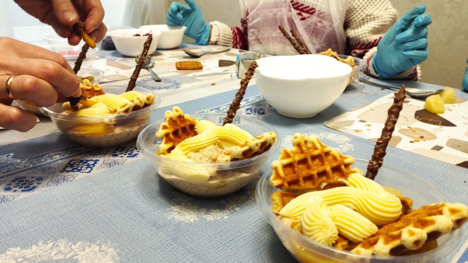 ивантеевка, центр социального обслуживания, дети с овз, творческая встреча, десерт, социальная адаптация,