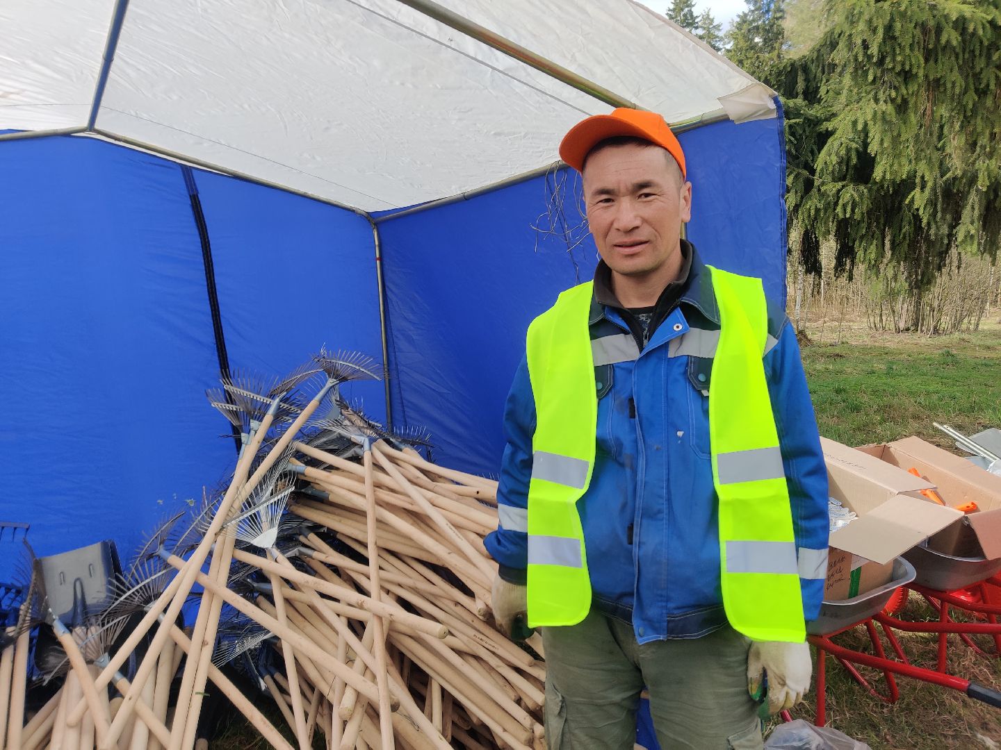 Красноармейск, Пушкинский, областной субботник, встречи с друзьями