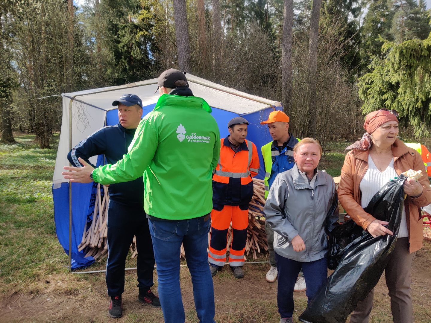 Красноармейск, Пушкинский, областной субботник, встречи с друзьями