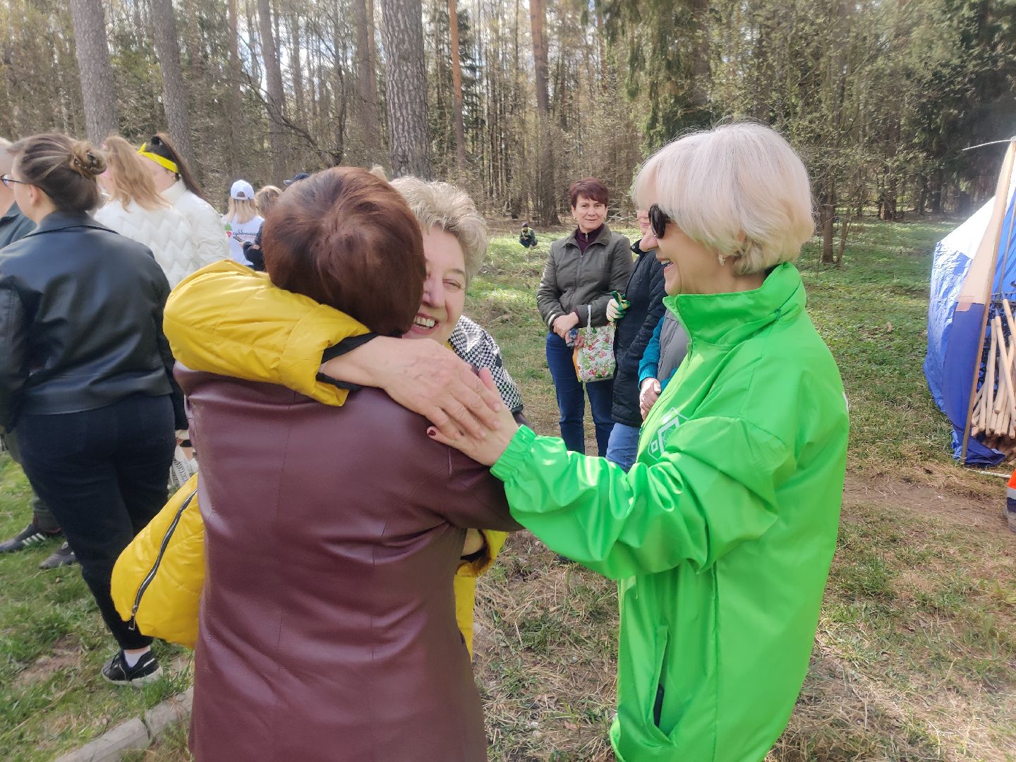 Красноармейск, Пушкинский, областной субботник, встречи с друзьями