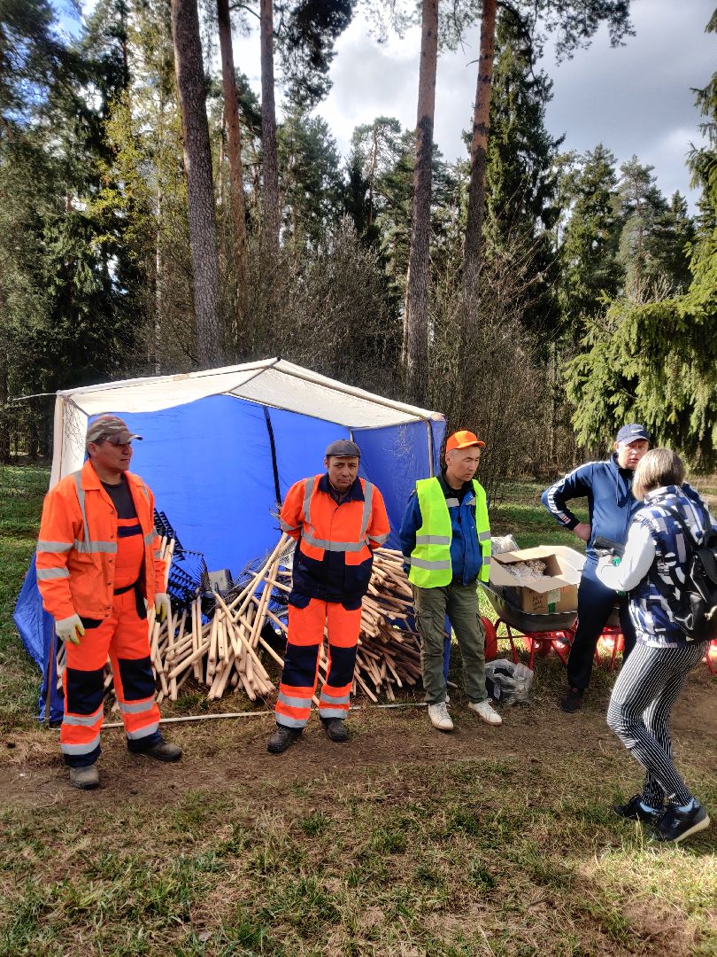 Красноармейск, Пушкинский, областной субботник, встречи с друзьями