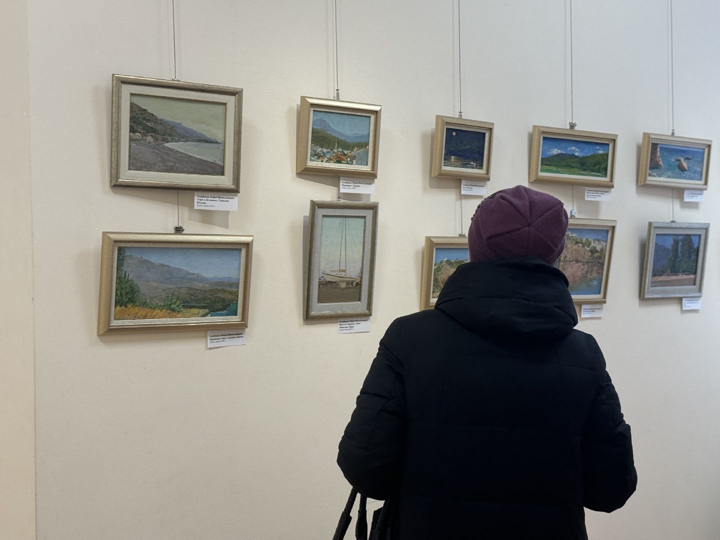 Выставка, Художник, историко-культурный центр видное, Картины маслом,пленэр,