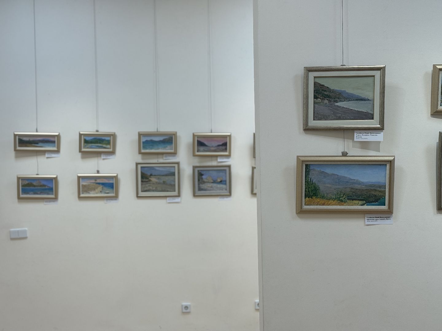 Выставка, Художник, историко-культурный центр видное, Картины маслом,пленэр,