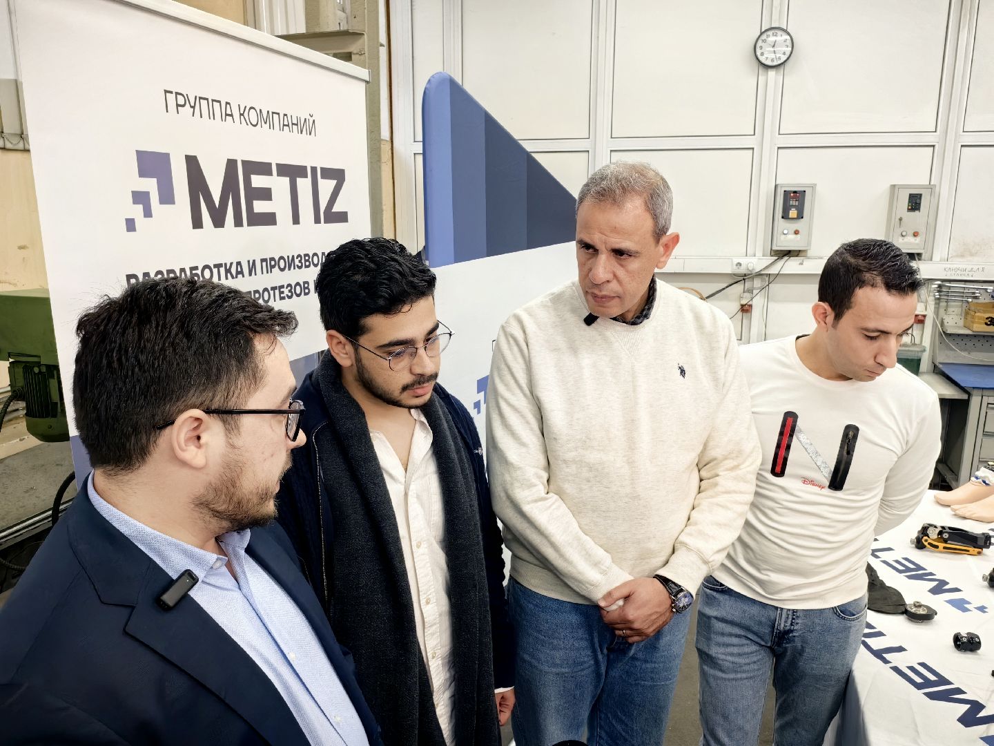 производство, протезы конечностей, экскурсия, партнеры, делегация,