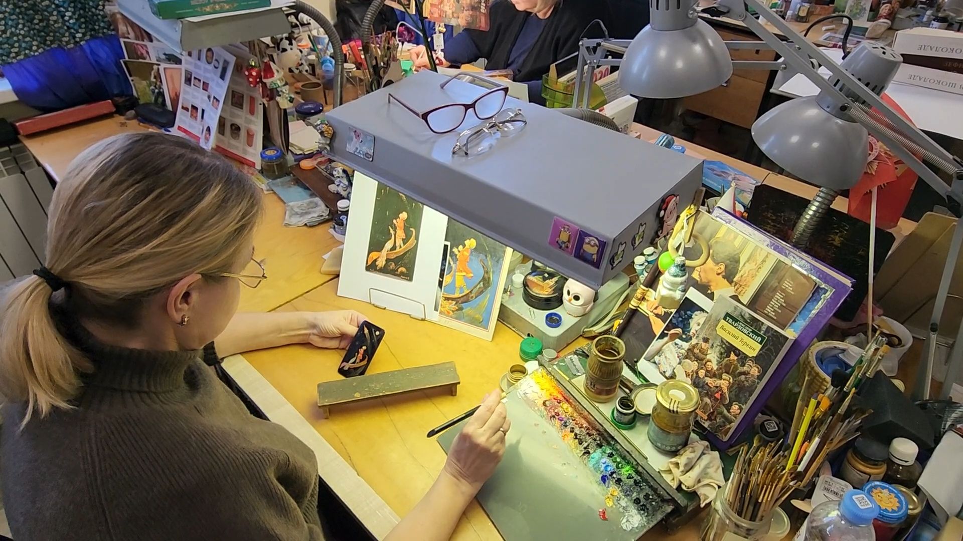 мытищи, федоскинская роспись, коллаборация,