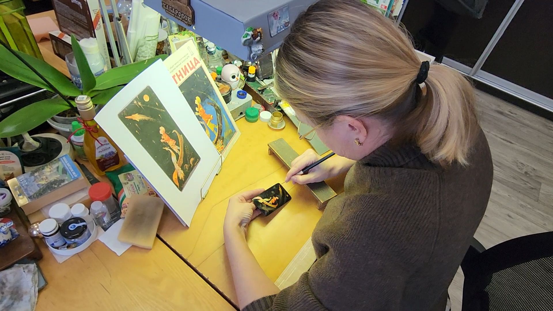 мытищи, федоскинская роспись, коллаборация,