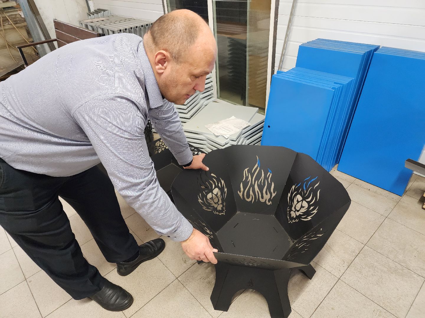 Чехов, лаборатория оборудования инновация, проммаштест, мангалы, костровые чаши, производство, оригинальный дизайн,