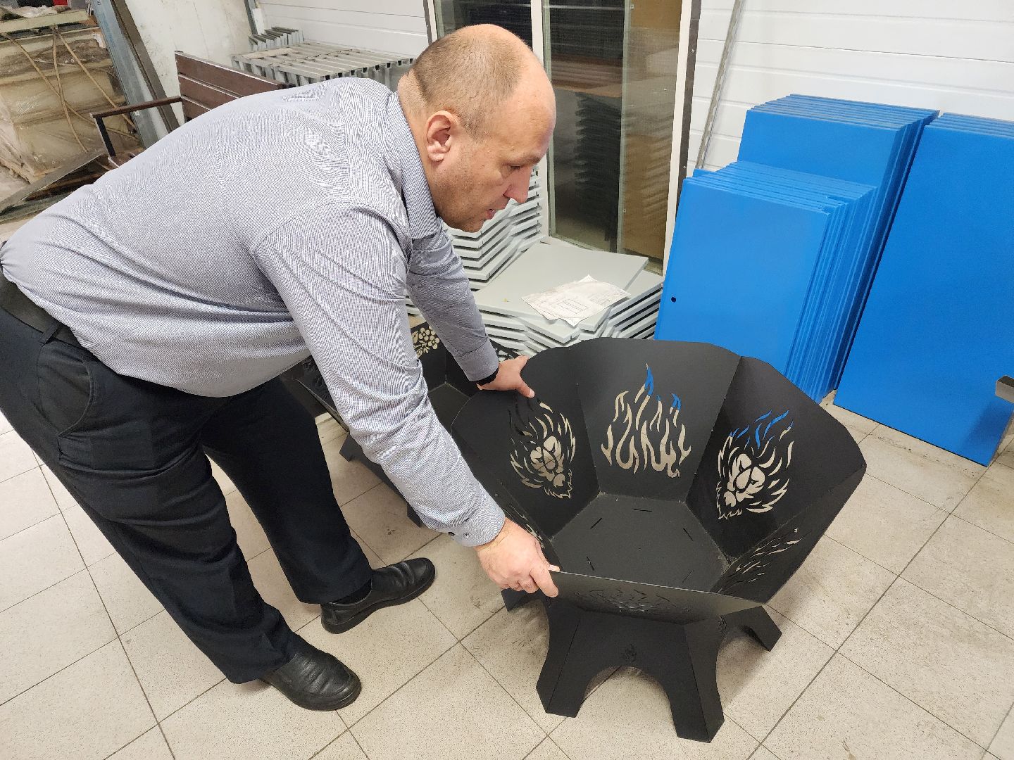 Чехов, лаборатория оборудования инновация, проммаштест, мангалы, костровые чаши, производство, оригинальный дизайн,