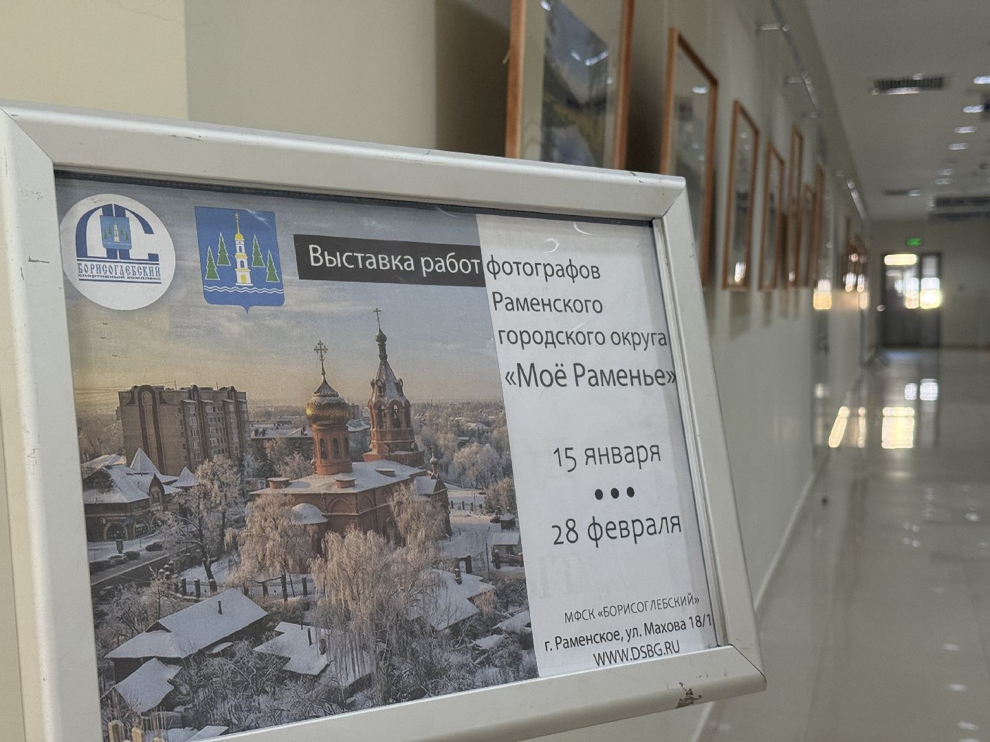 фотовыставка, раменское, дворец спорта борисоглебский, культура,