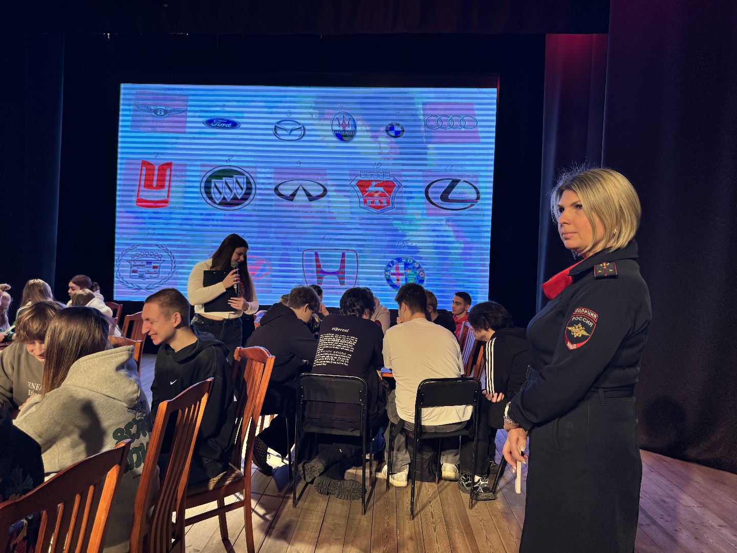 шаховская, госавтоинспекция, игры, студенты, студенты колледжа,