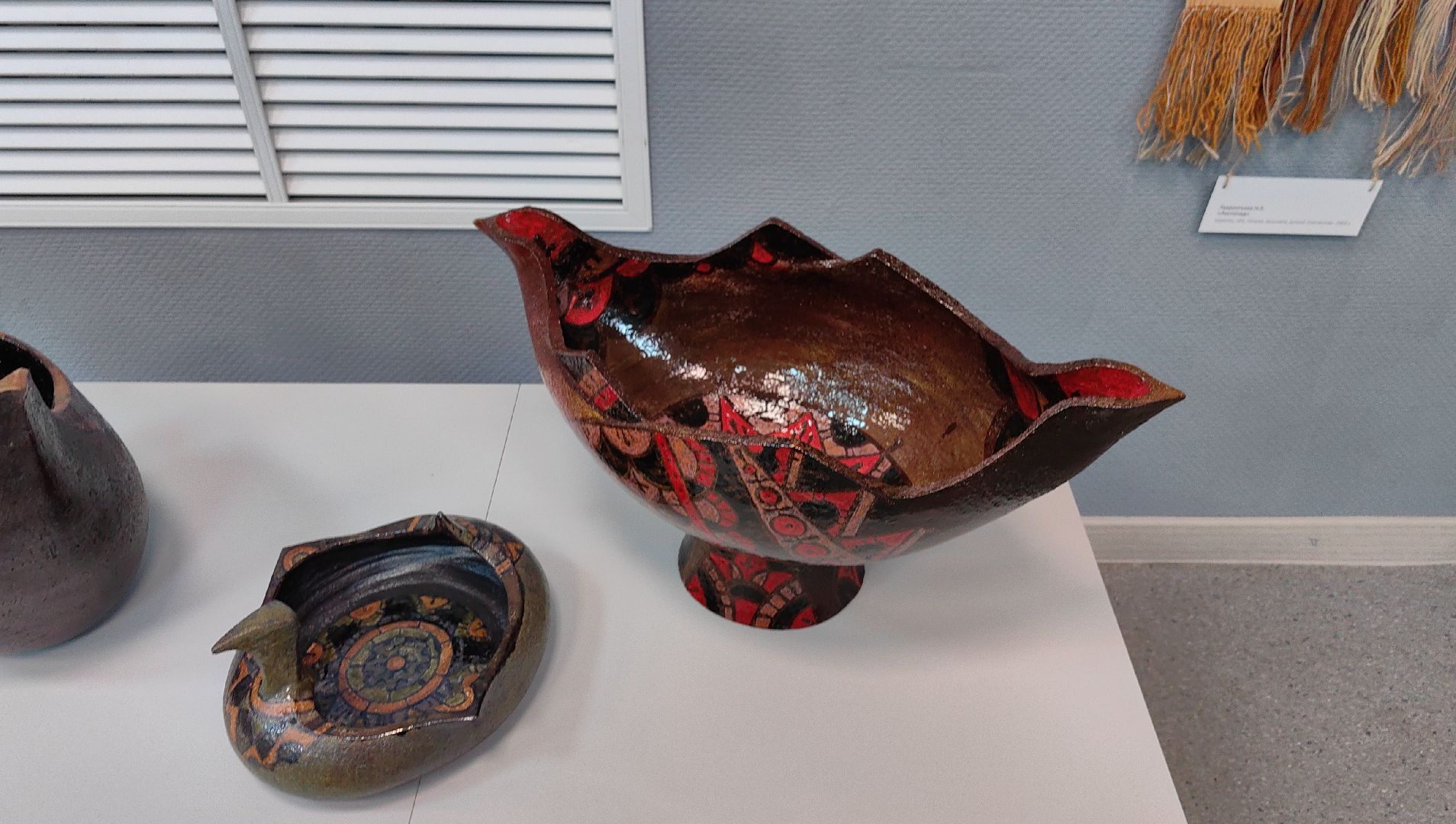 черепахи, сова, выставка, керамика, гобелен, природа, музей,