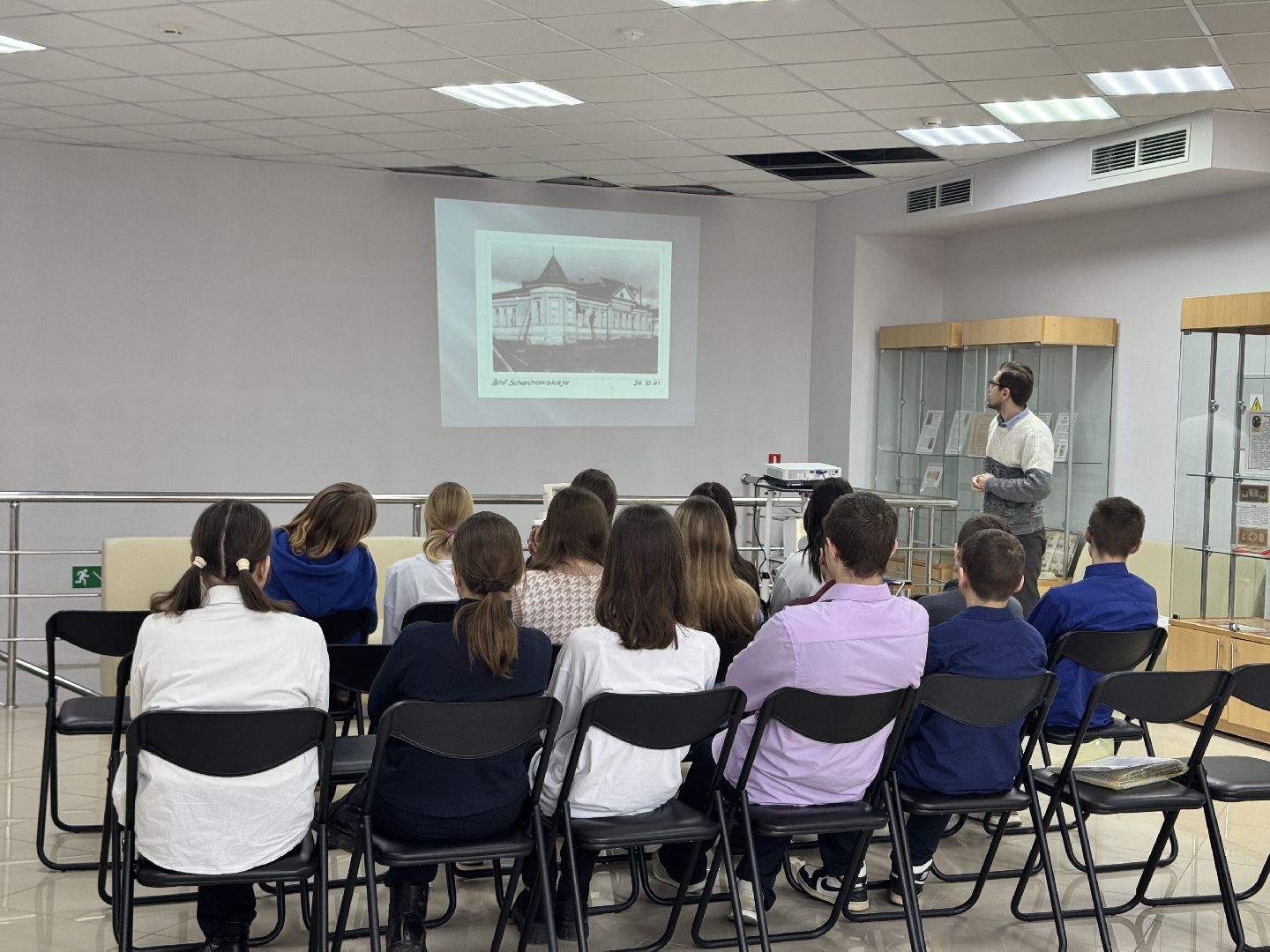 шаховская, музейный урок, история, школьники, великая отечественная война, вертикалки,