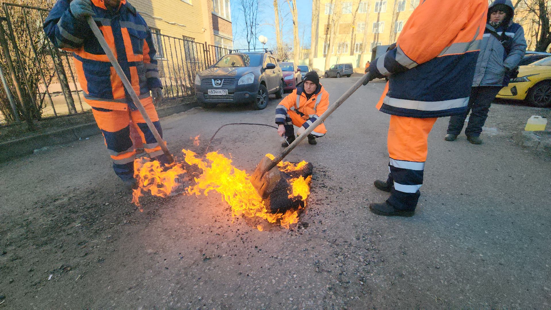 ивантеевка, ямочный ремонт, коммунальная служба, вертикалки,