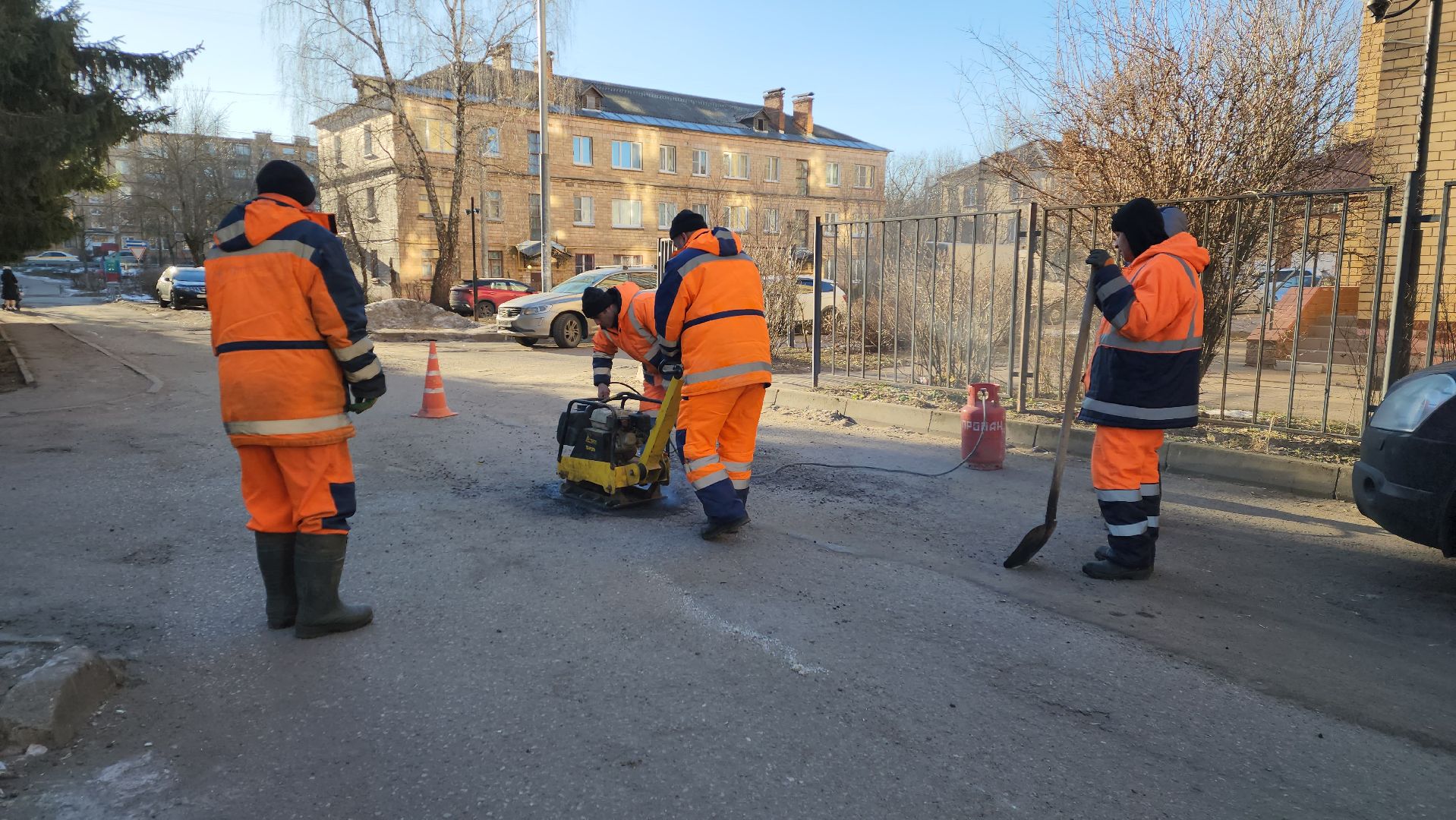 ивантеевка, ямочный ремонт, коммунальная служба, вертикалки,