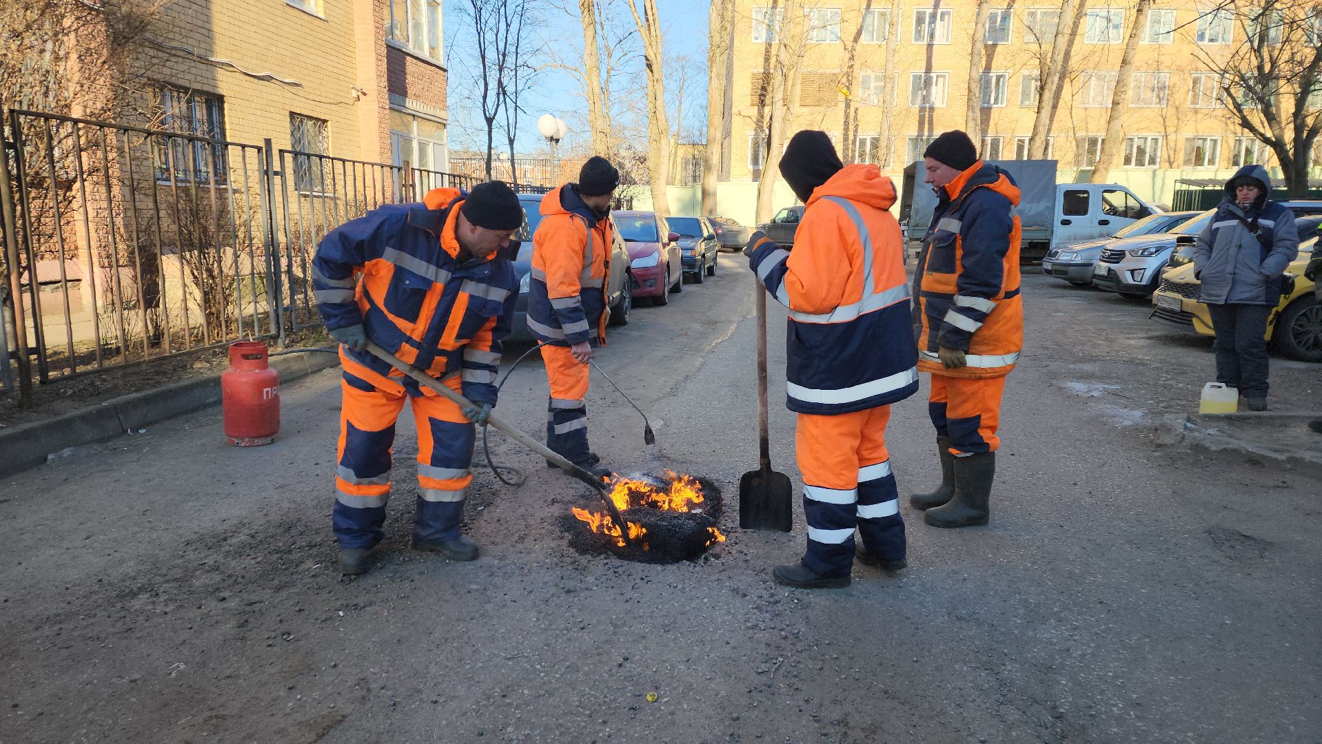 ивантеевка, ямочный ремонт, коммунальная служба, вертикалки,