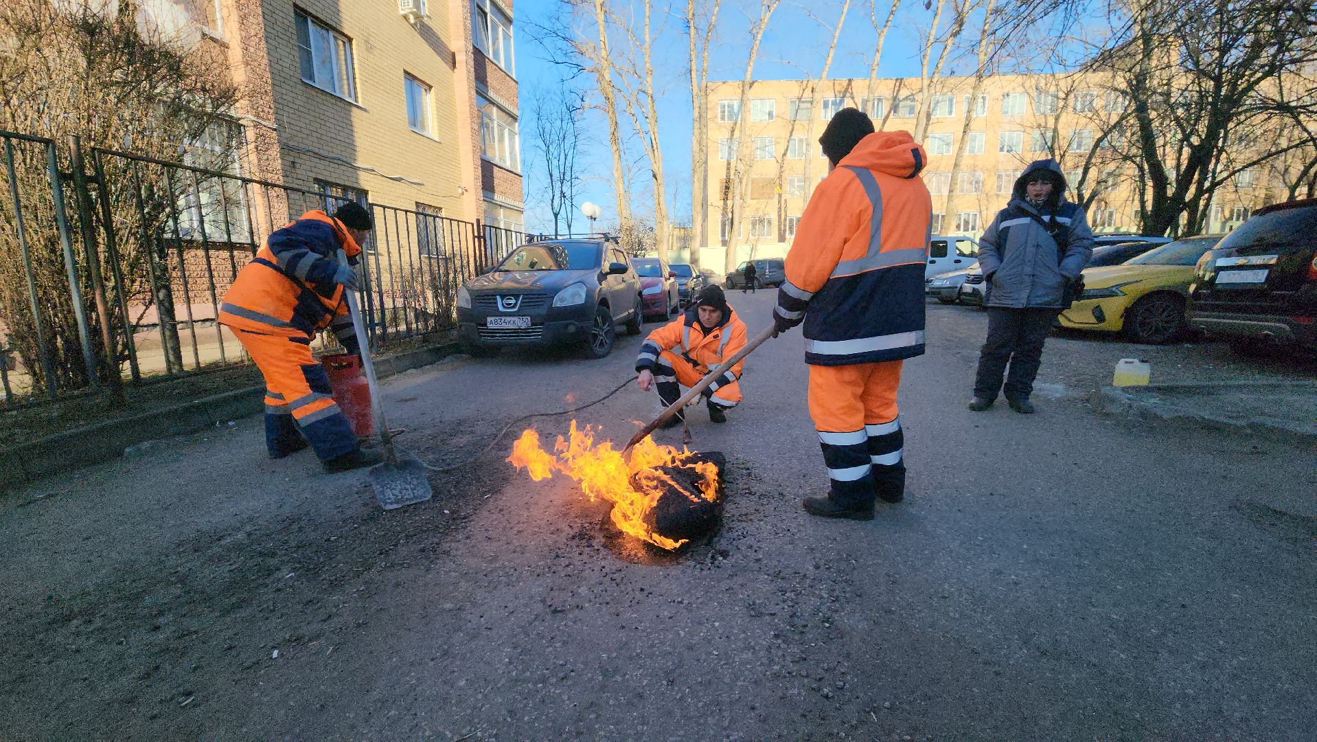 ивантеевка, ямочный ремонт, коммунальная служба, вертикалки,