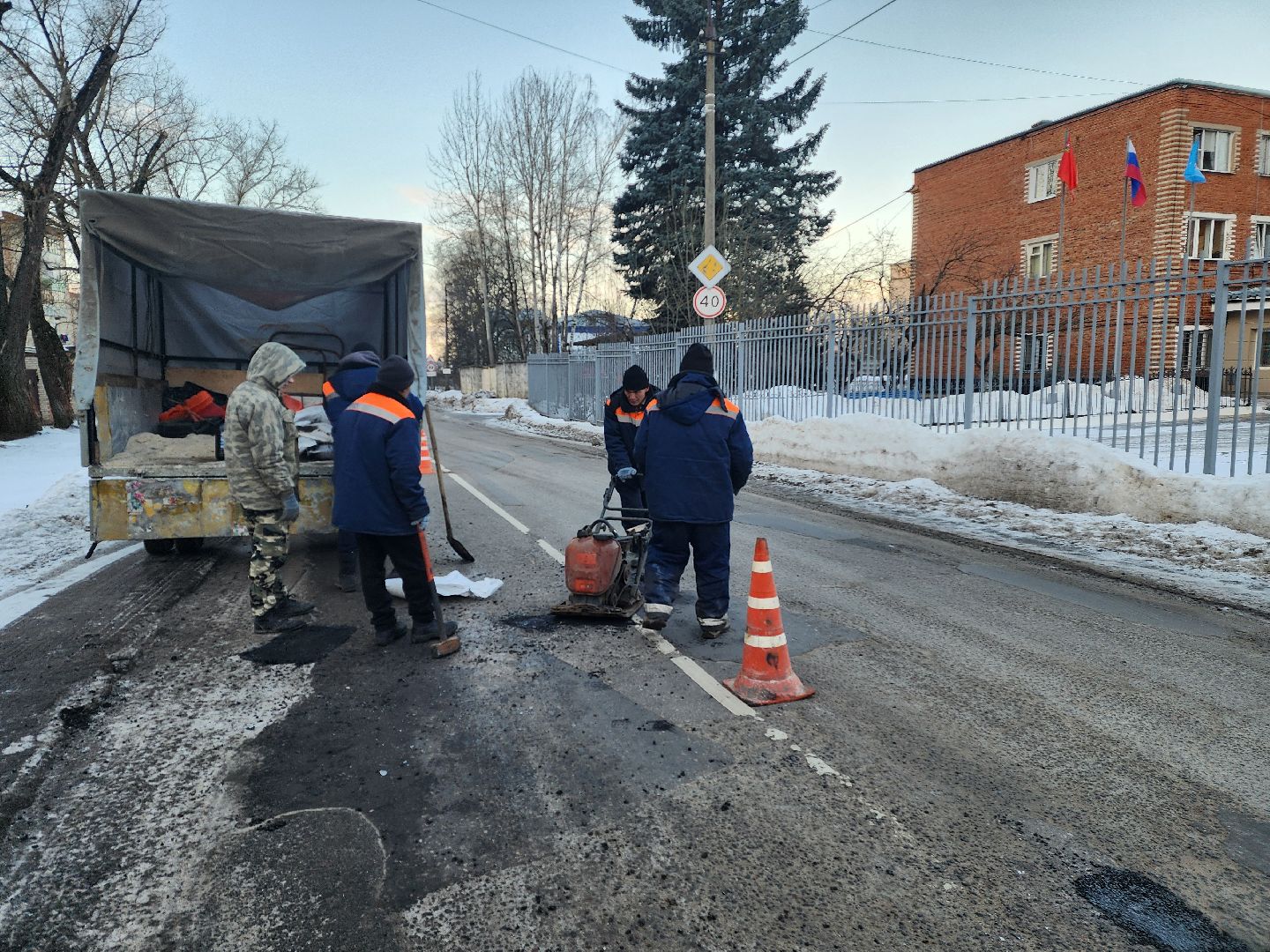 красноармейск, городской округ пушкинский, ямочный ремонт, городское хозяйство, вертикалки,