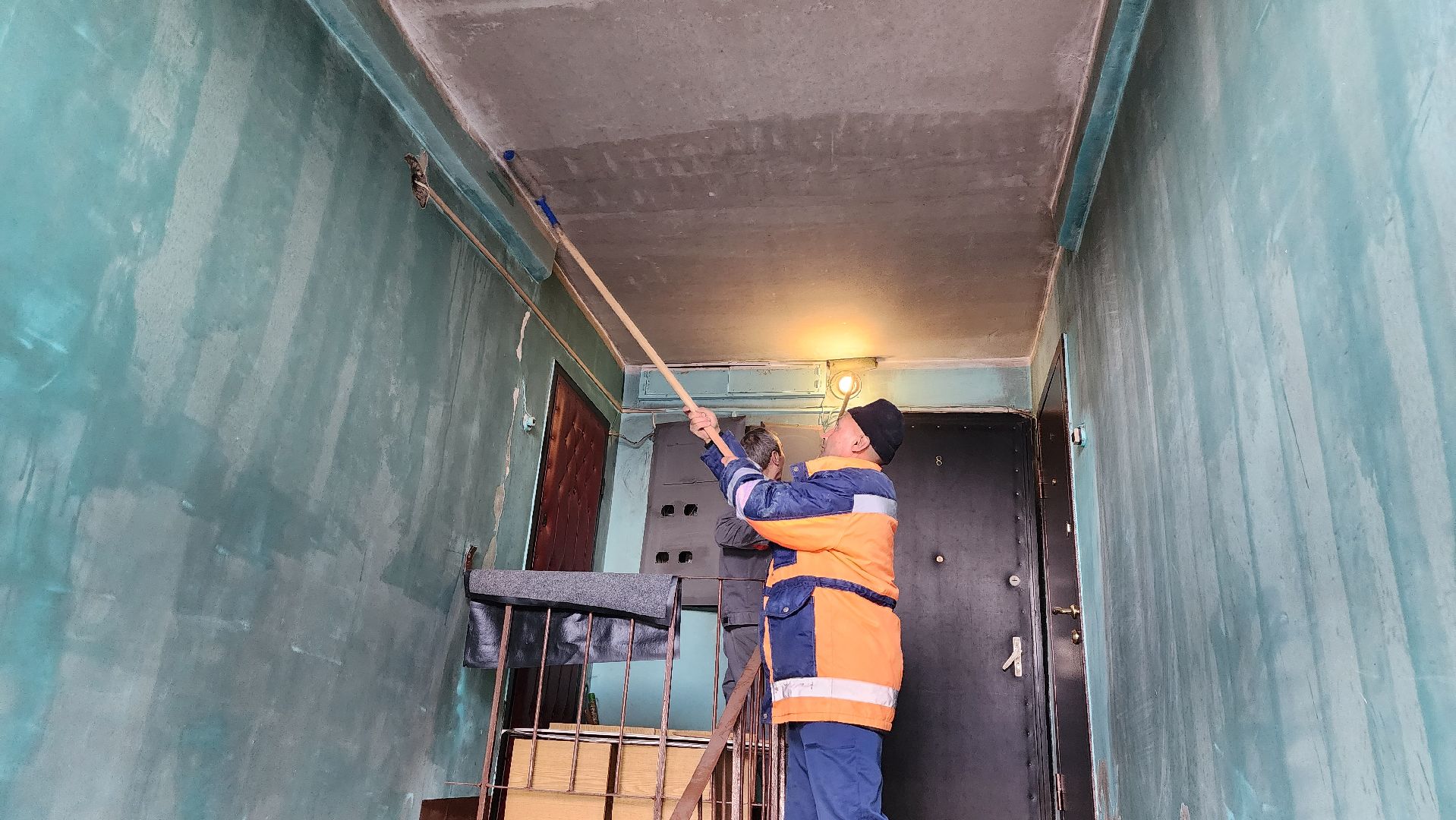 ремонт подъездов, жкх, истра, управляющая компания,