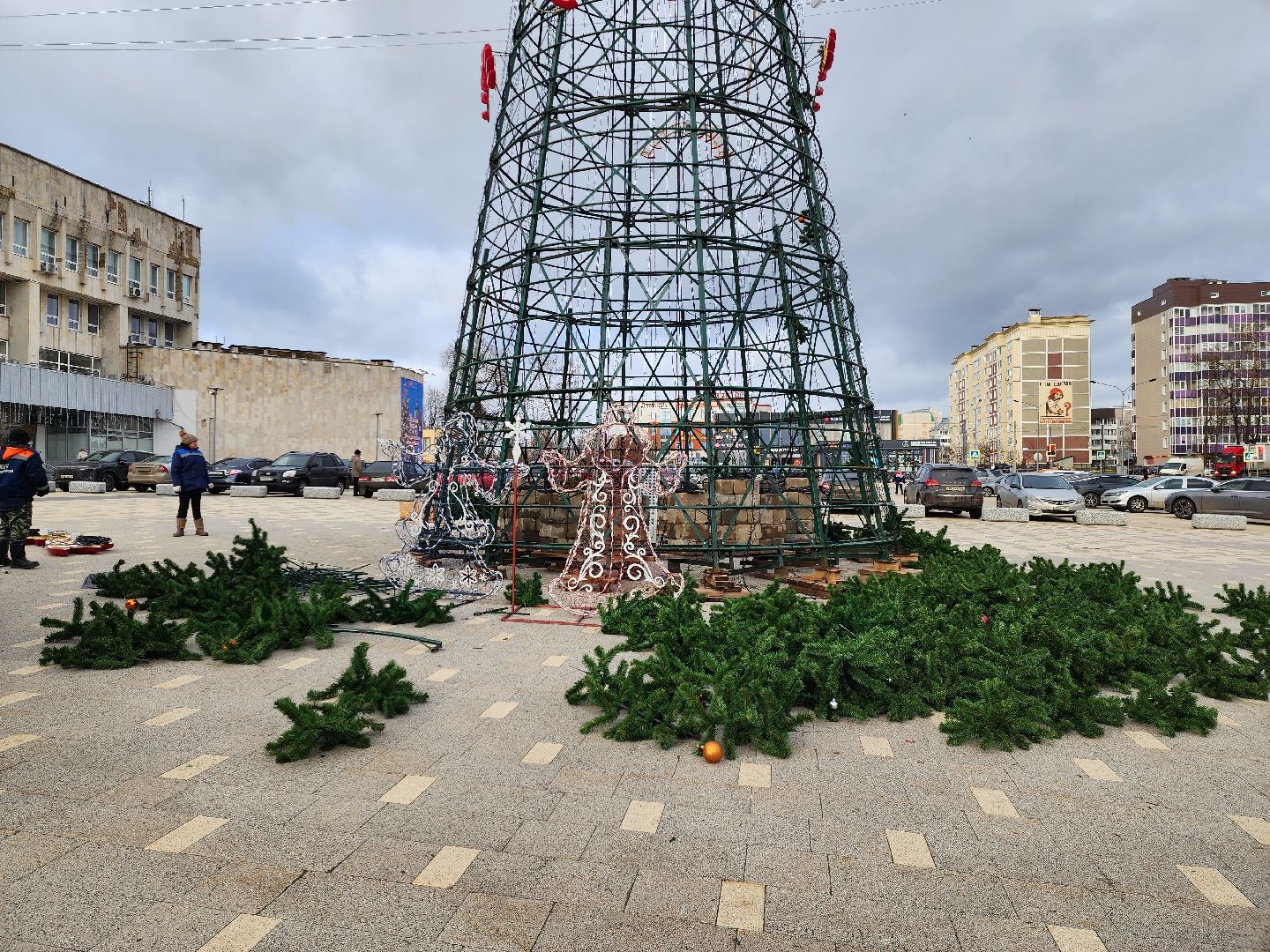 новый 2025 год, благоустройство, руза, Рузский муниципальный округ, вертикалки,